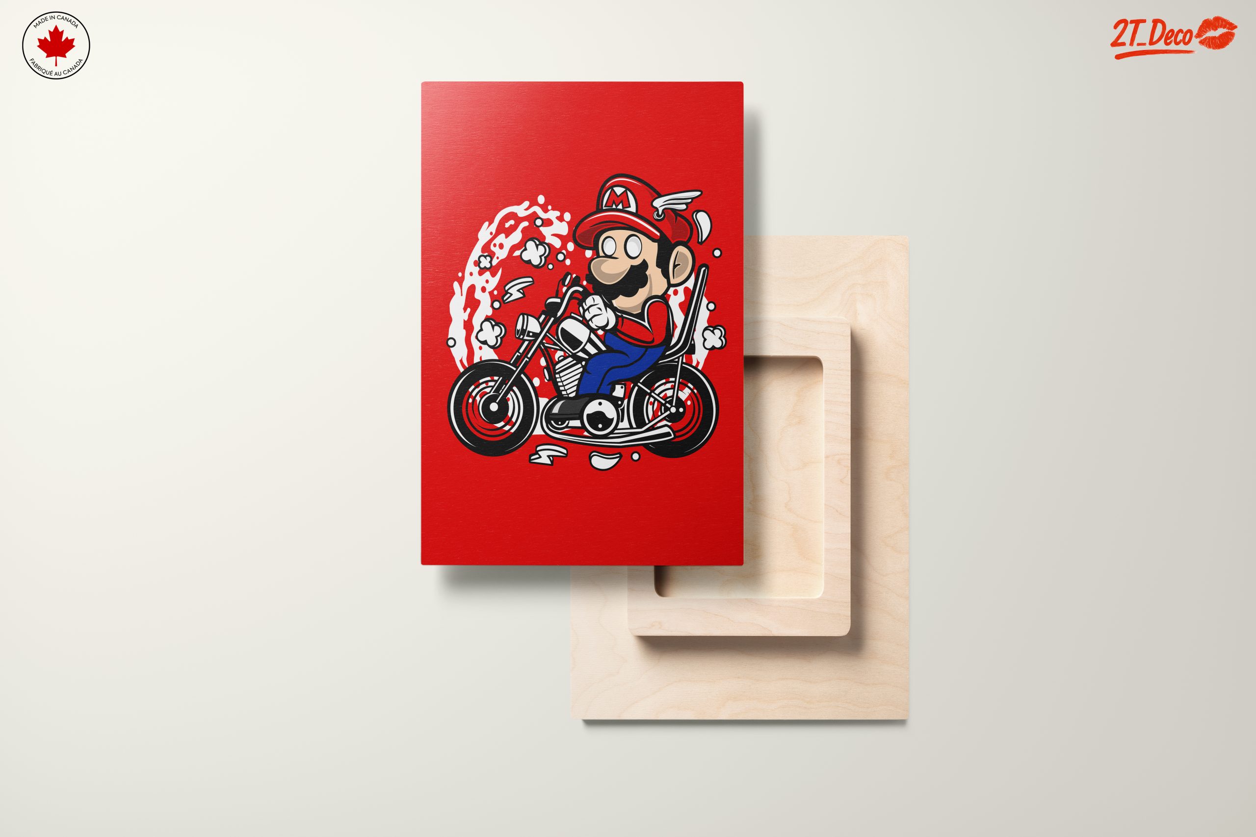 Playful Motorcycle Ride Character Art - Image 11