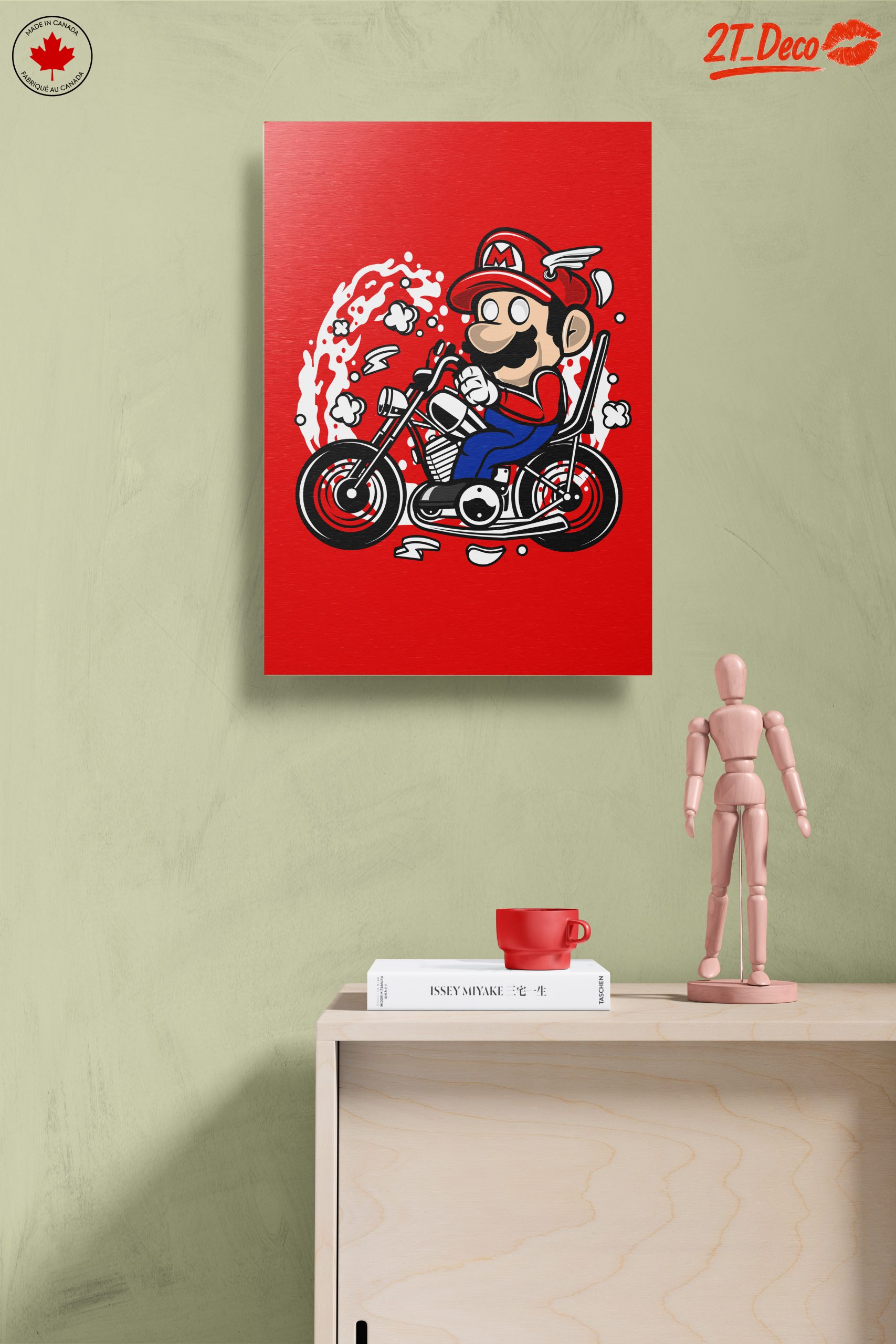 Playful Motorcycle Ride Character Art - Image 14