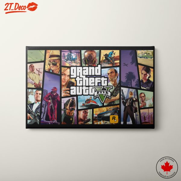 Grand Theft Auto V Inspired Art