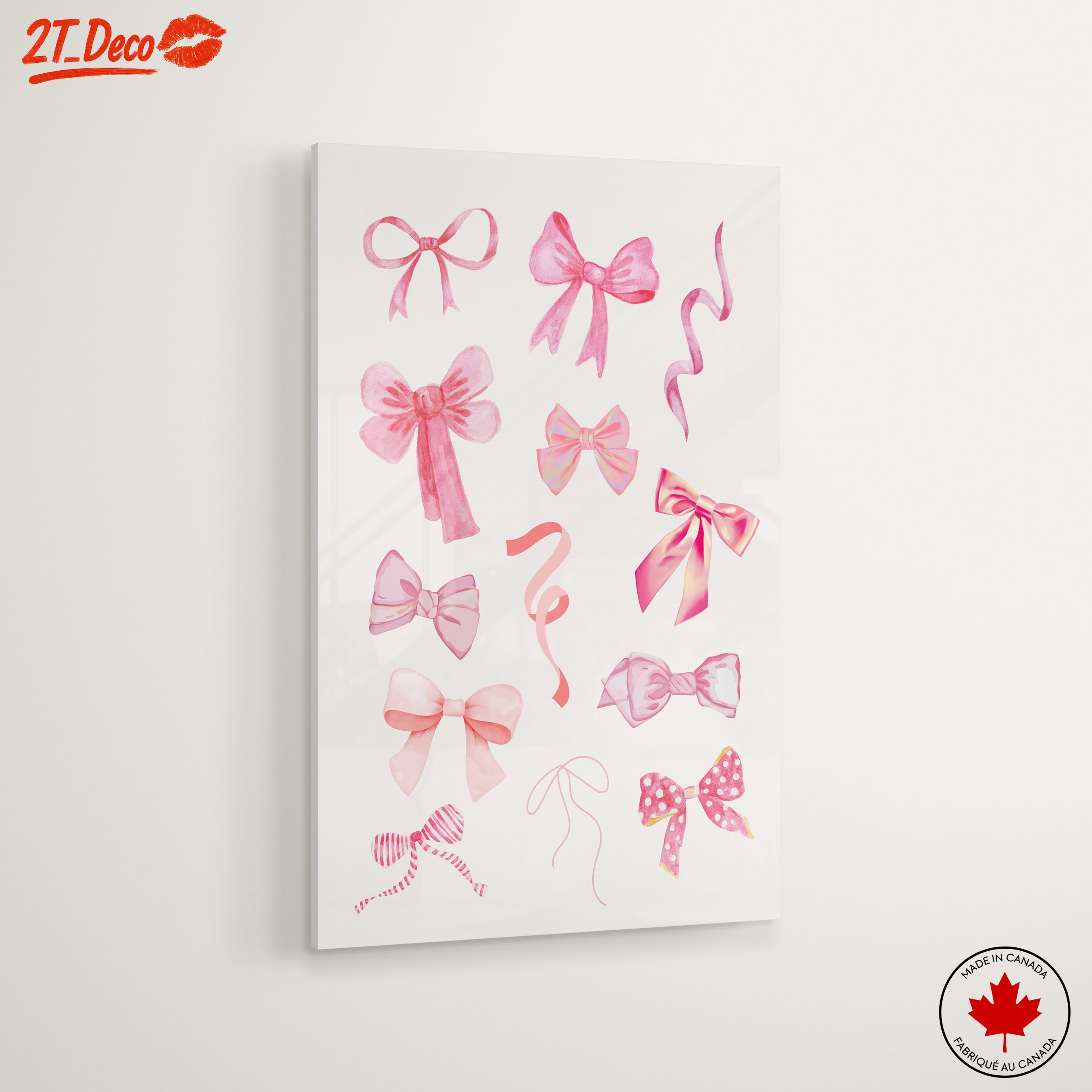 Charming Decorative Bow Art for Sweet Spaces - Image 6