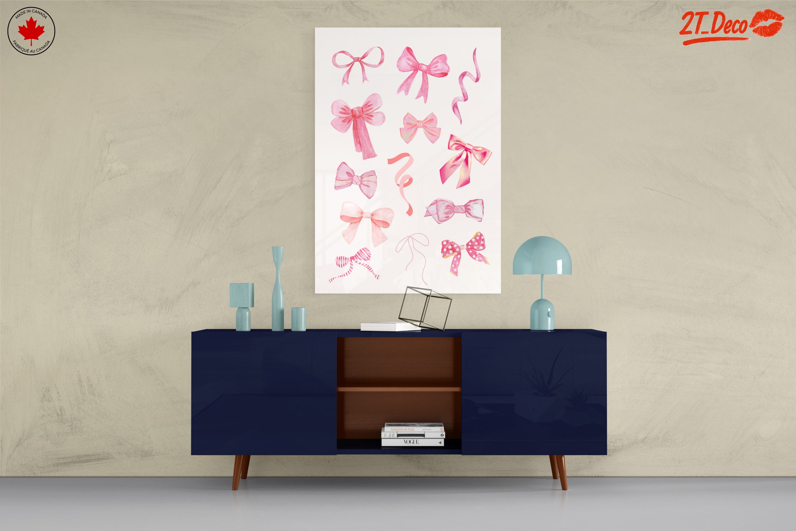 Charming Decorative Bow Art for Sweet Spaces - Image 8