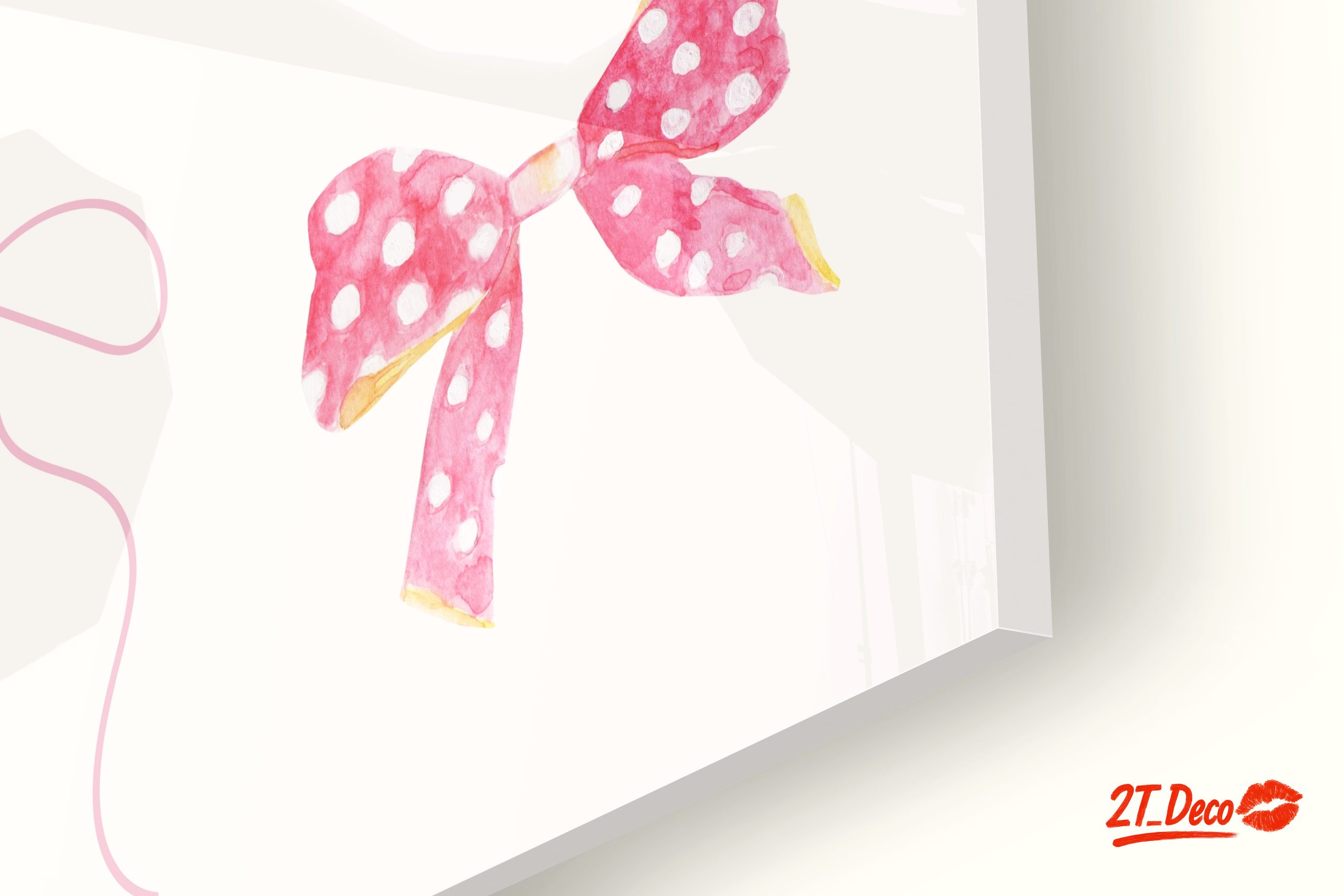 Charming Decorative Bow Art for Sweet Spaces - Image 9
