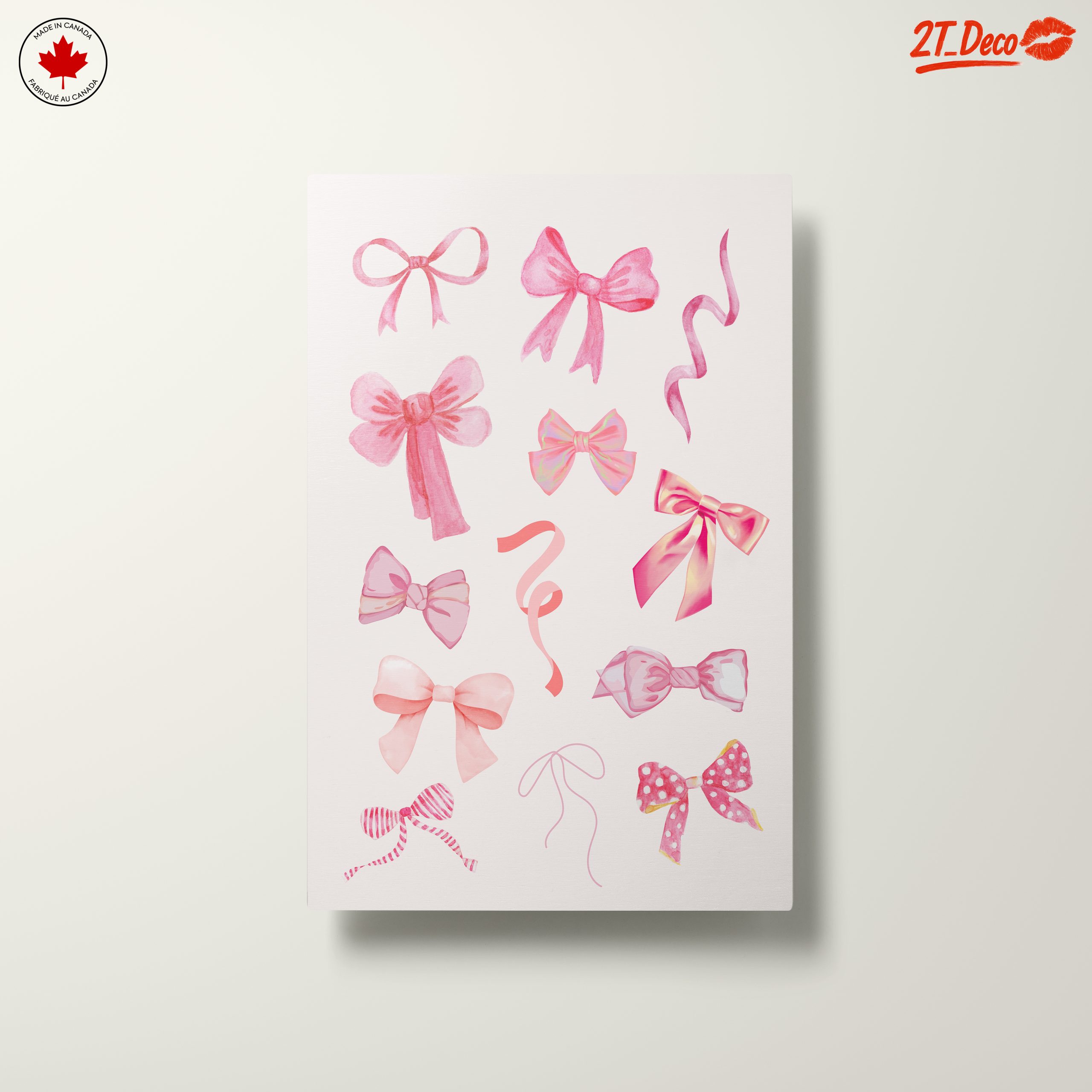 Charming Decorative Bow Art for Sweet Spaces - Image 10