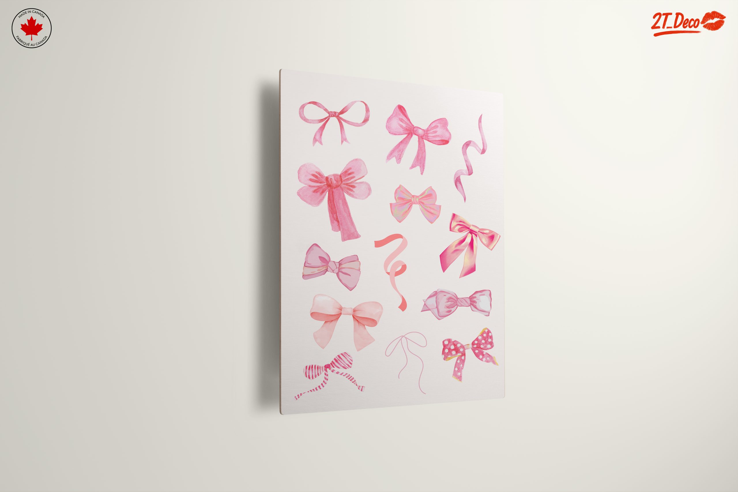 Charming Decorative Bow Art for Sweet Spaces - Image 13