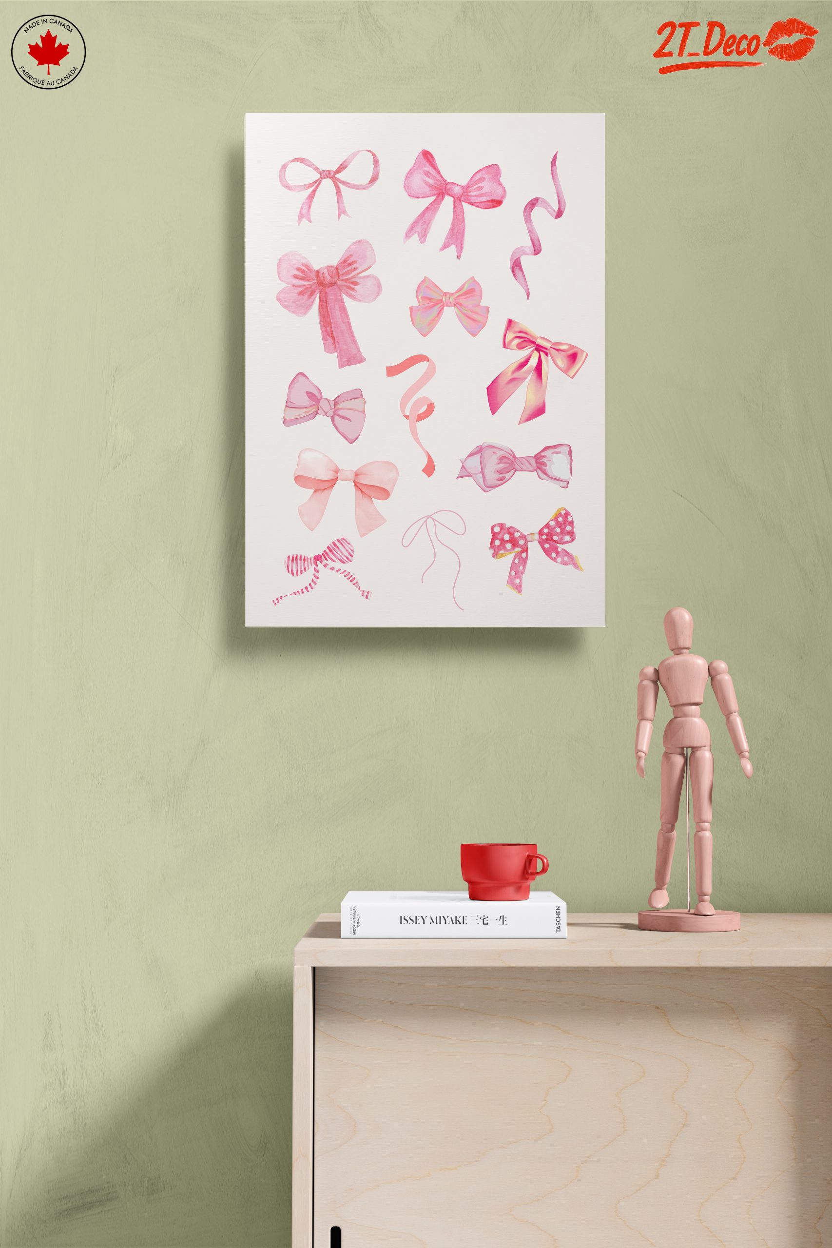 Charming Decorative Bow Art for Sweet Spaces - Image 14