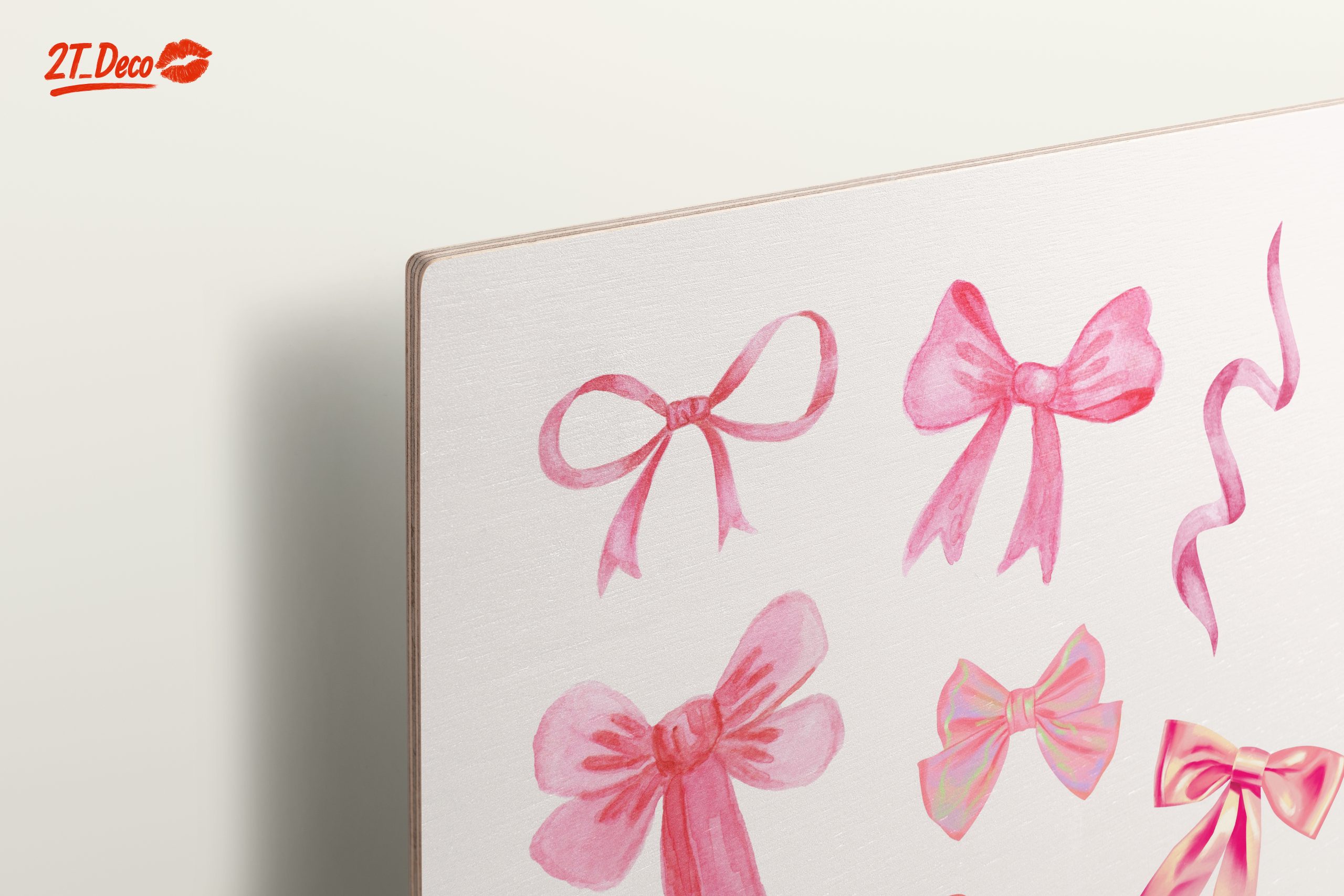 Charming Decorative Bow Art for Sweet Spaces - Image 15
