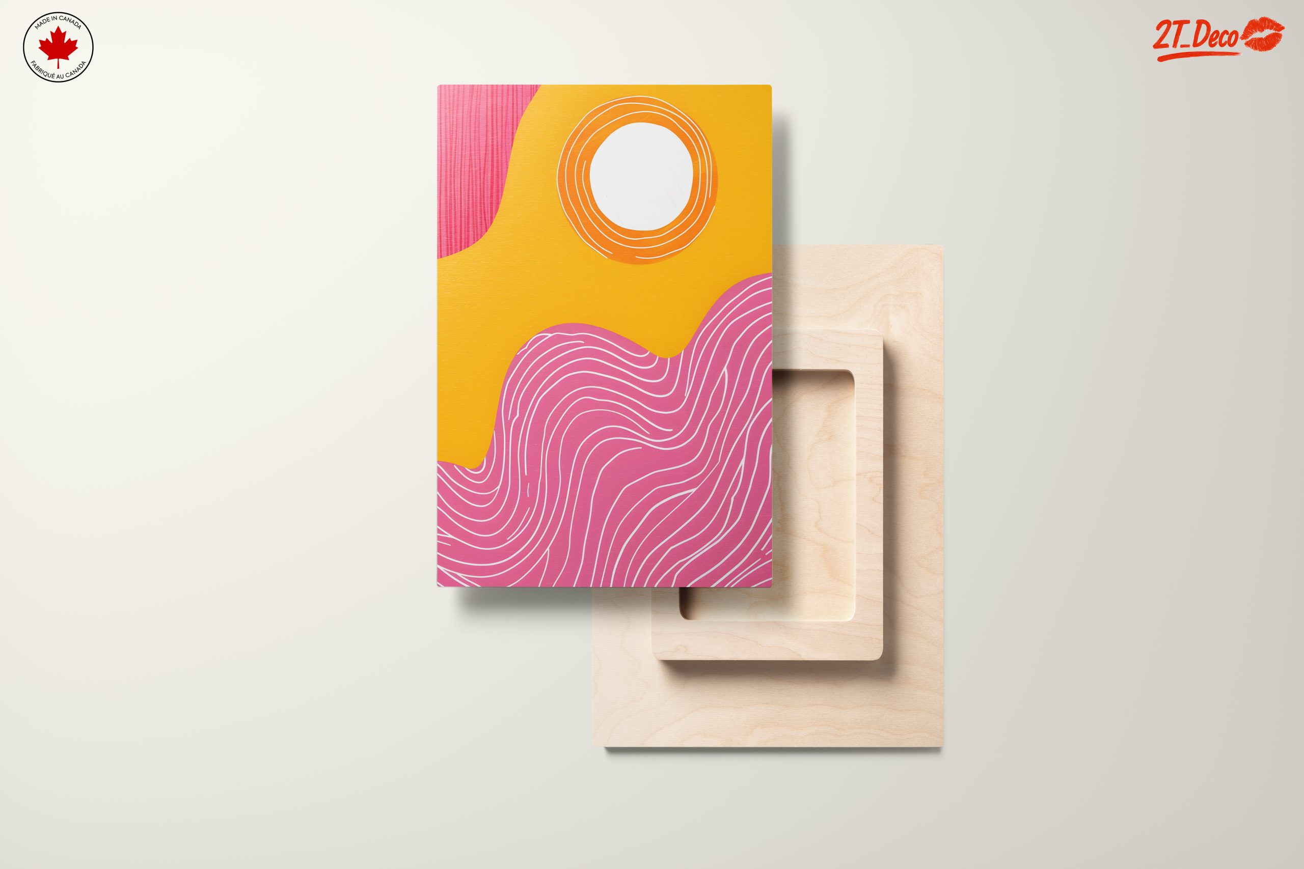 Vibrant Geometric Abstract Artwork - Image 11