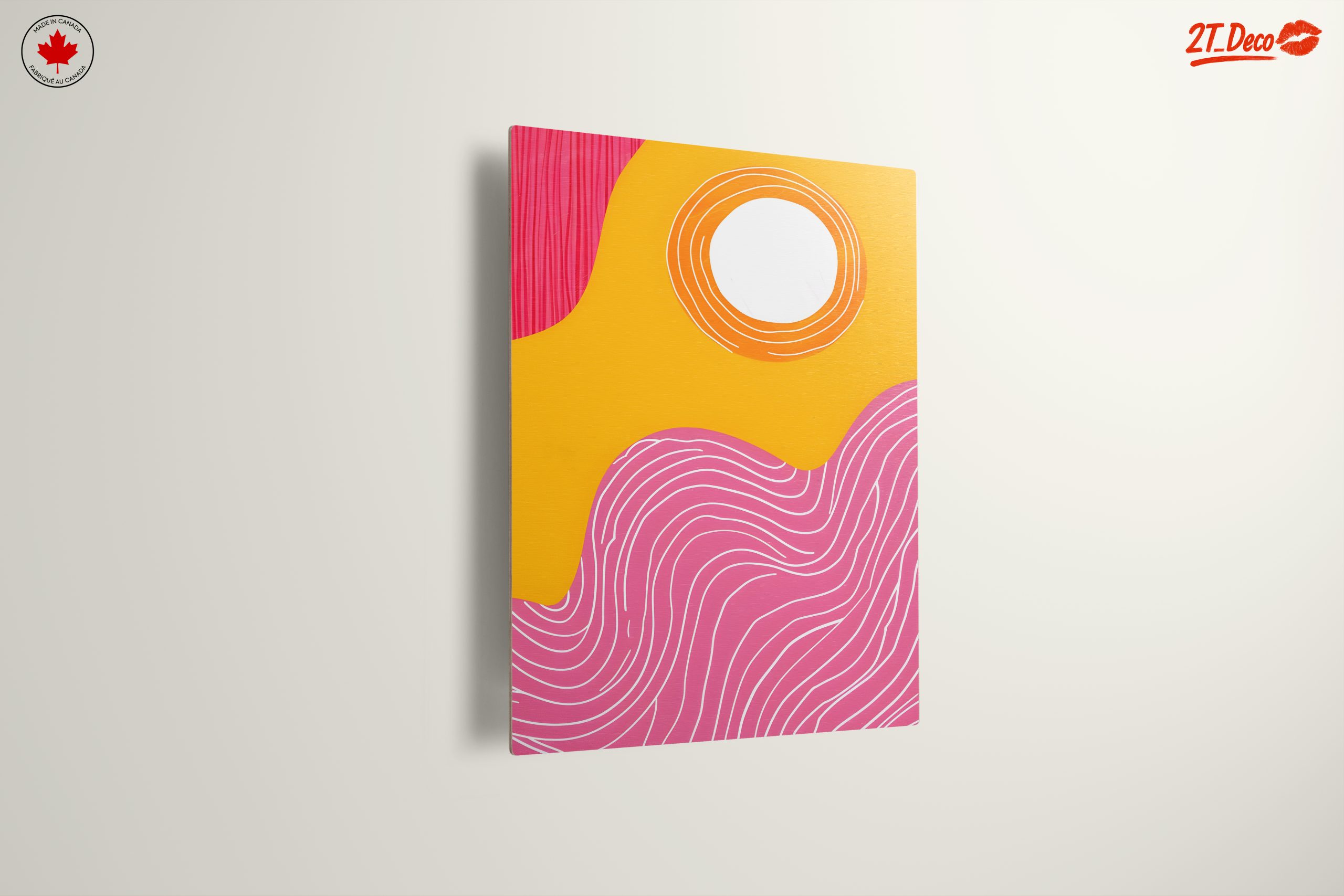 Vibrant Geometric Abstract Artwork - Image 13