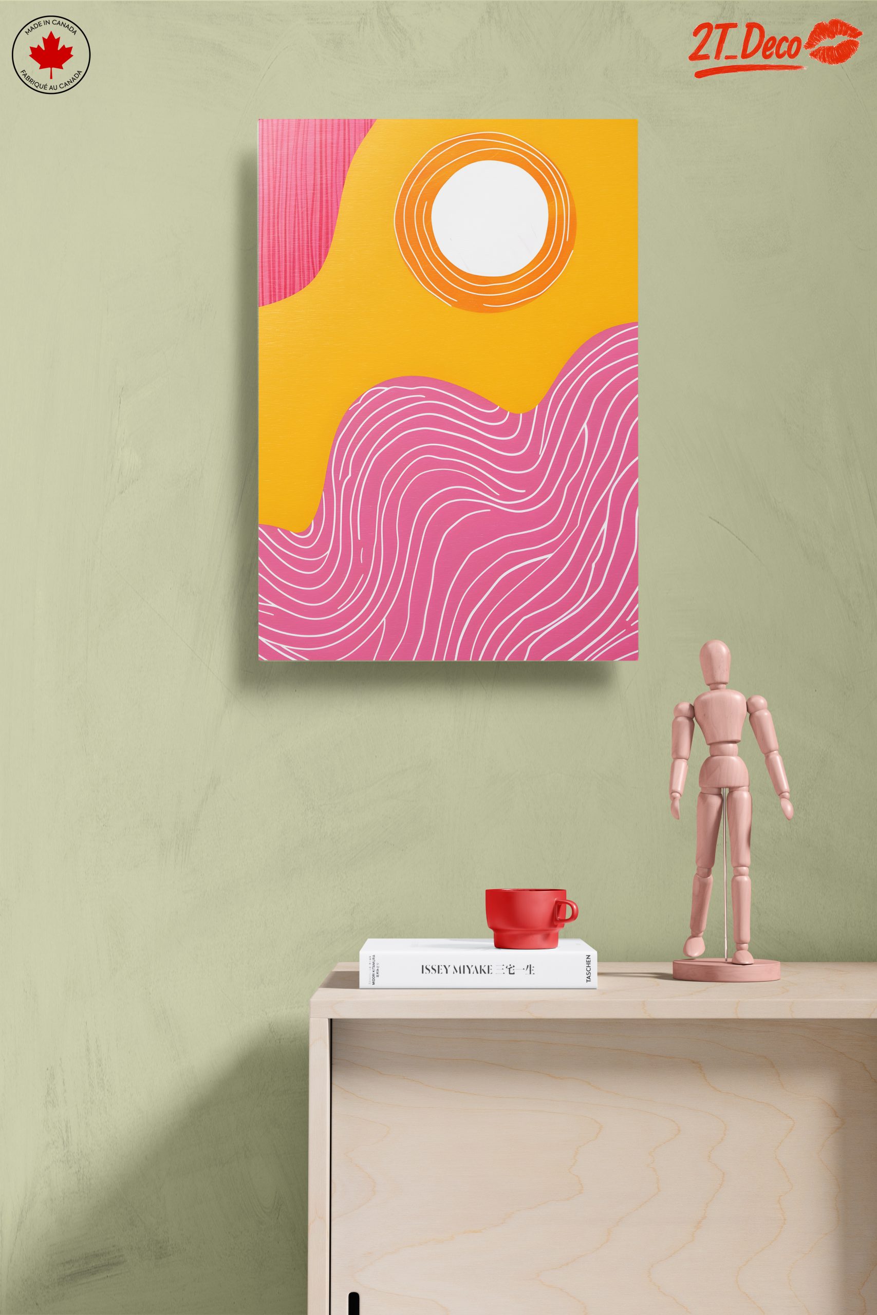 Vibrant Geometric Abstract Artwork - Image 14