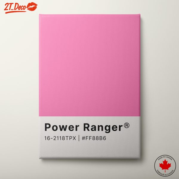 Pink Power Ranger Inspired Art