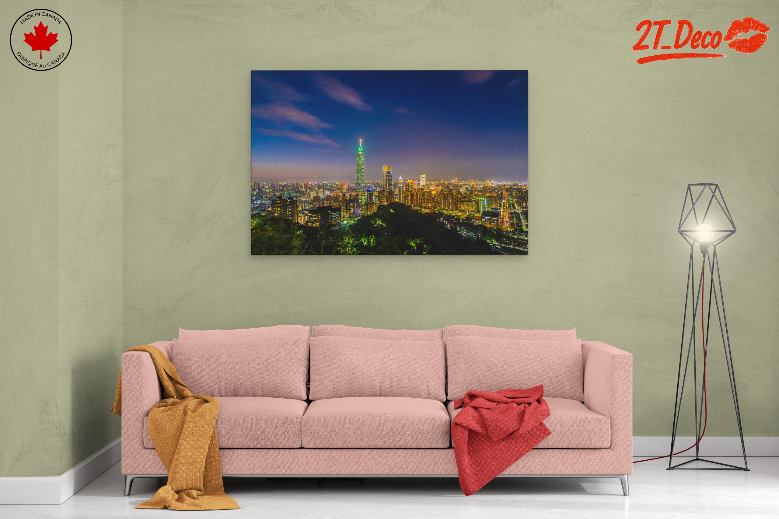 Taipei City Skyline at Night - Image 2