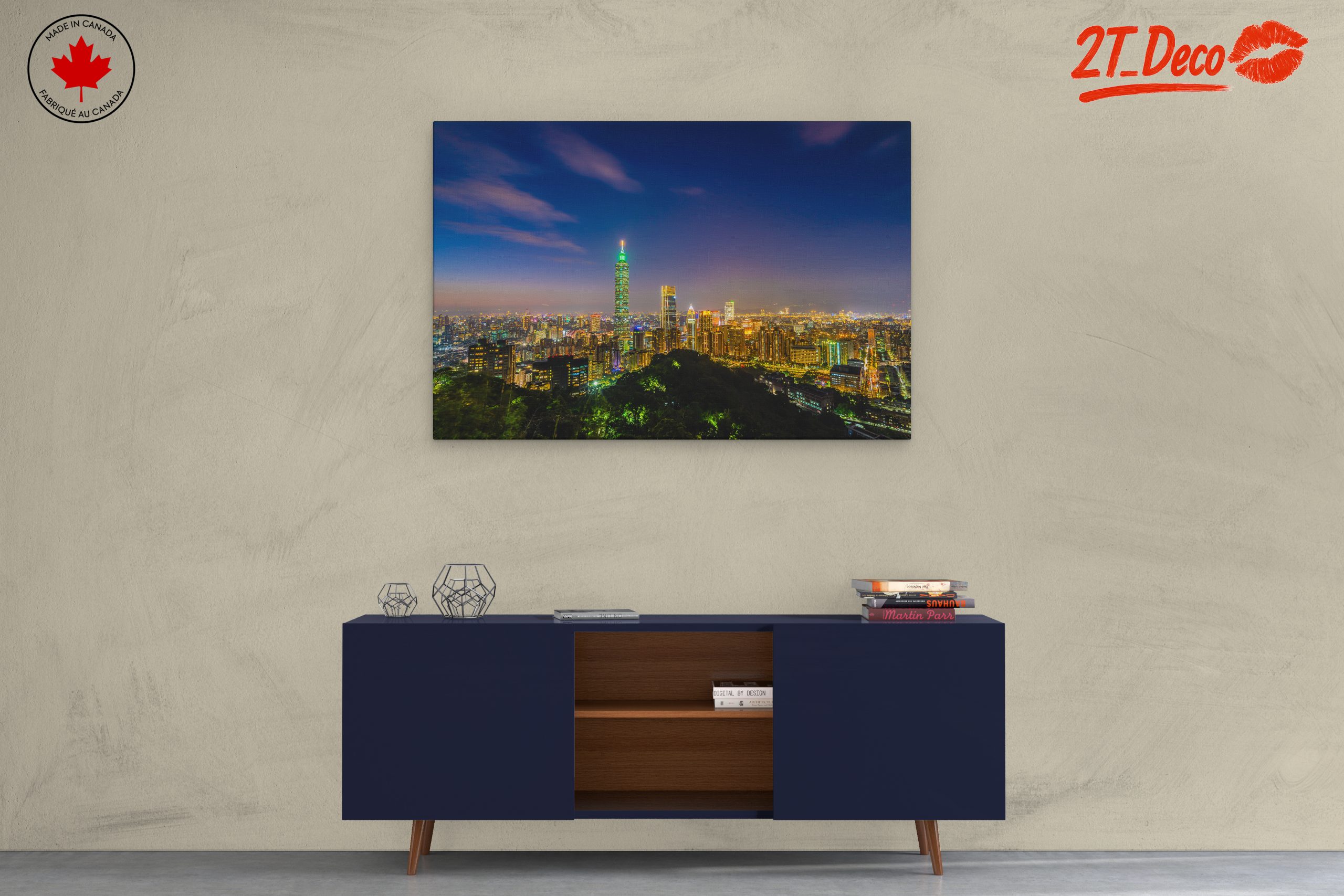 Taipei City Skyline at Night - Image 3
