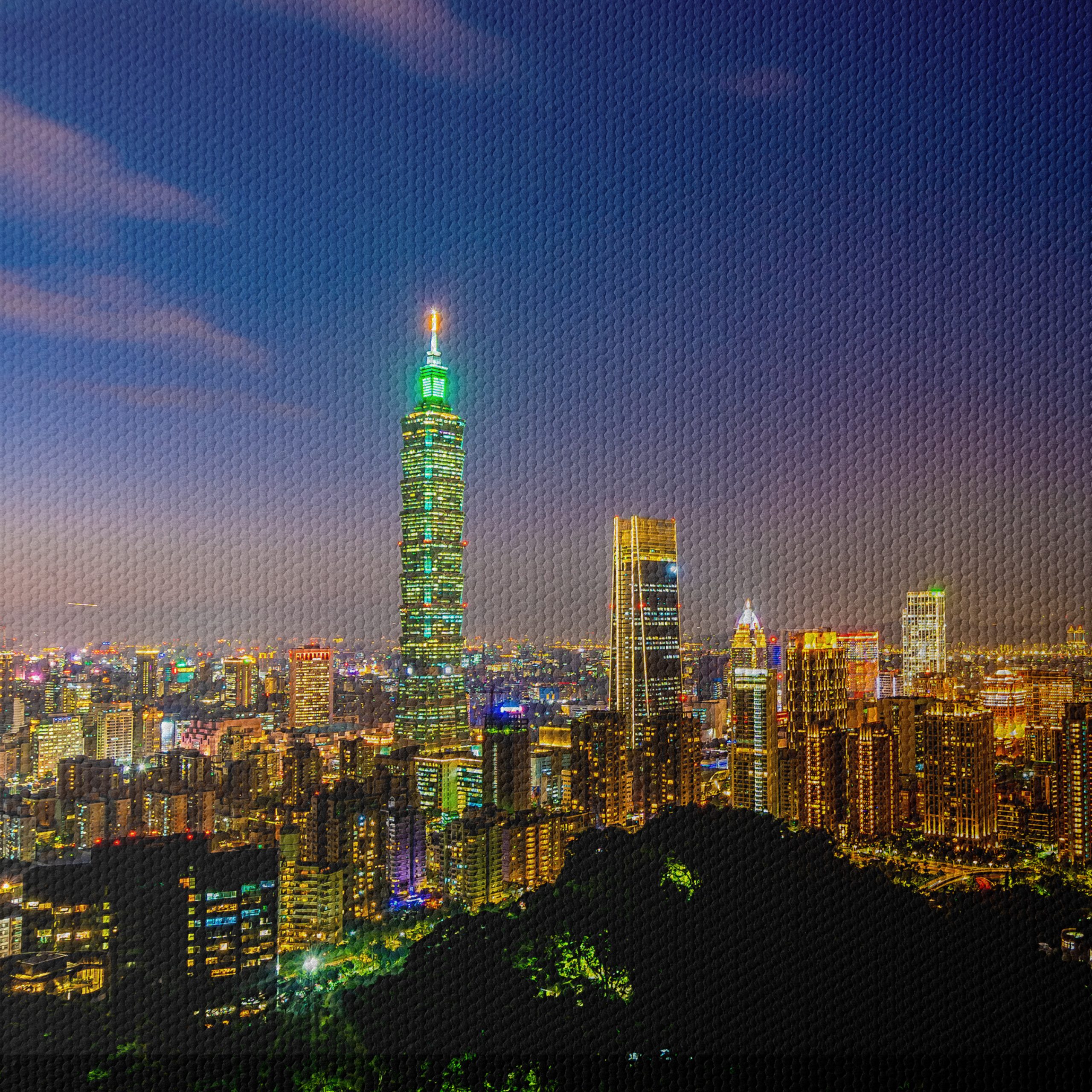 Taipei City Skyline at Night - Image 4