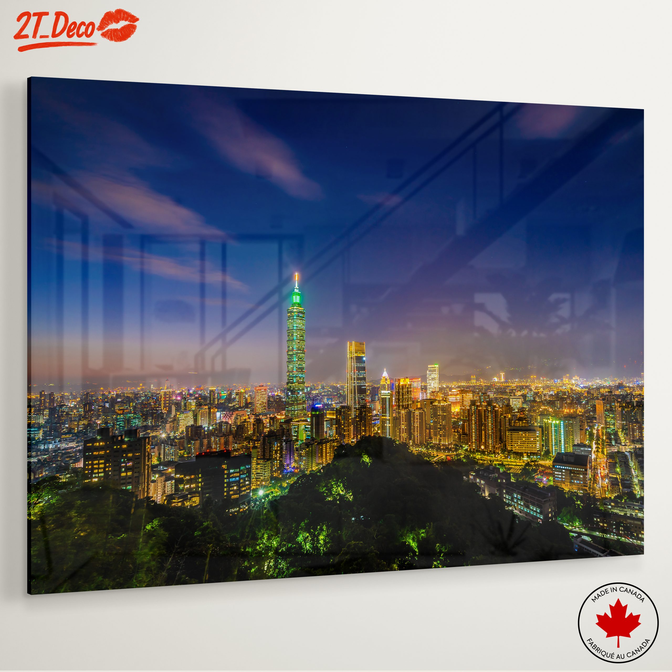 Taipei City Skyline at Night - Image 6