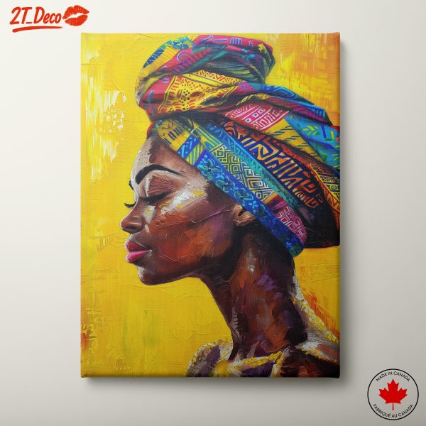 Vibrant Afrocentric Portrait Art 2