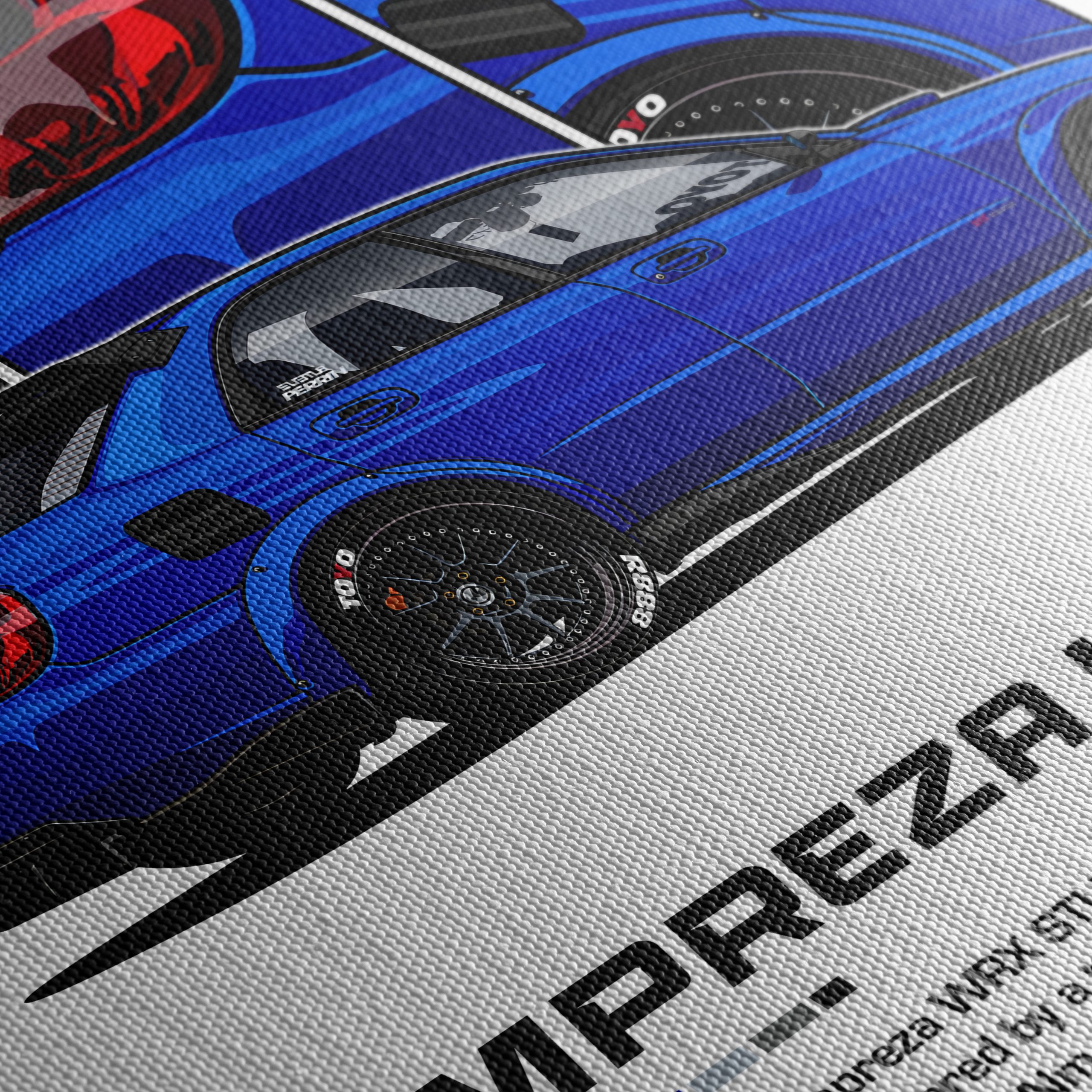 Subaru Impreza WRX STI Car Art 2 - Image 5