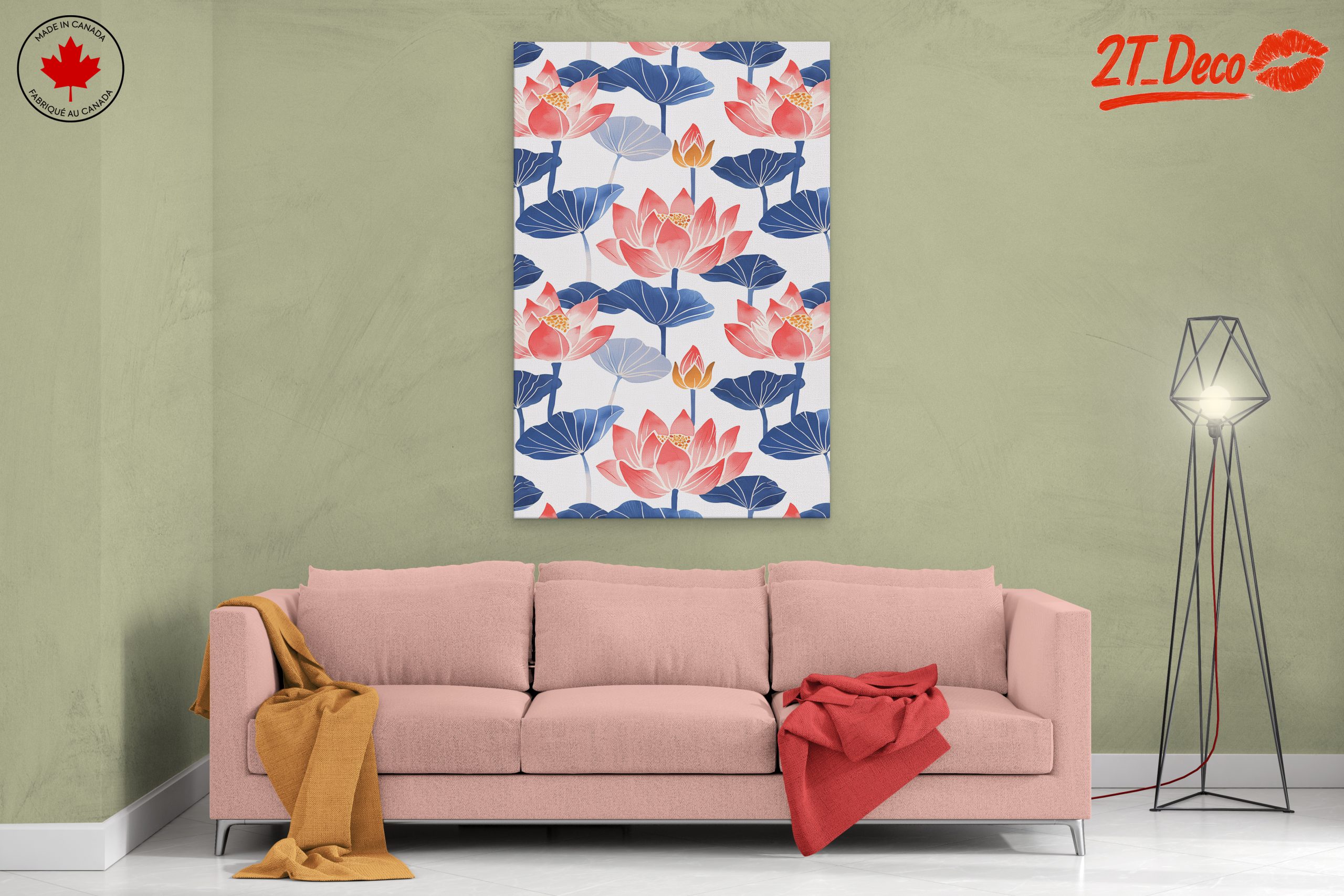 Colorful Floral Botanical Wall Art - Image 2