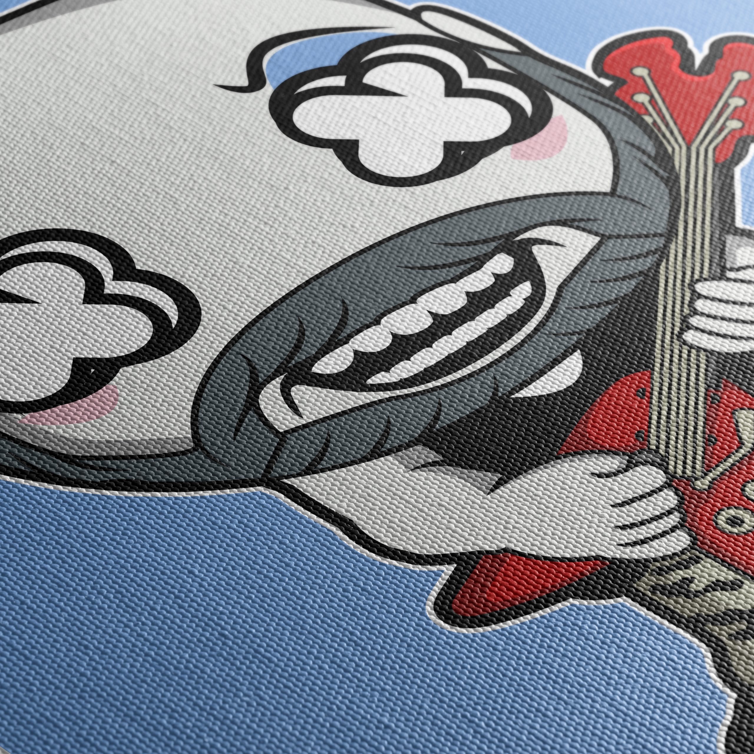 Stylized Rock Music Character Artwork - Image 5