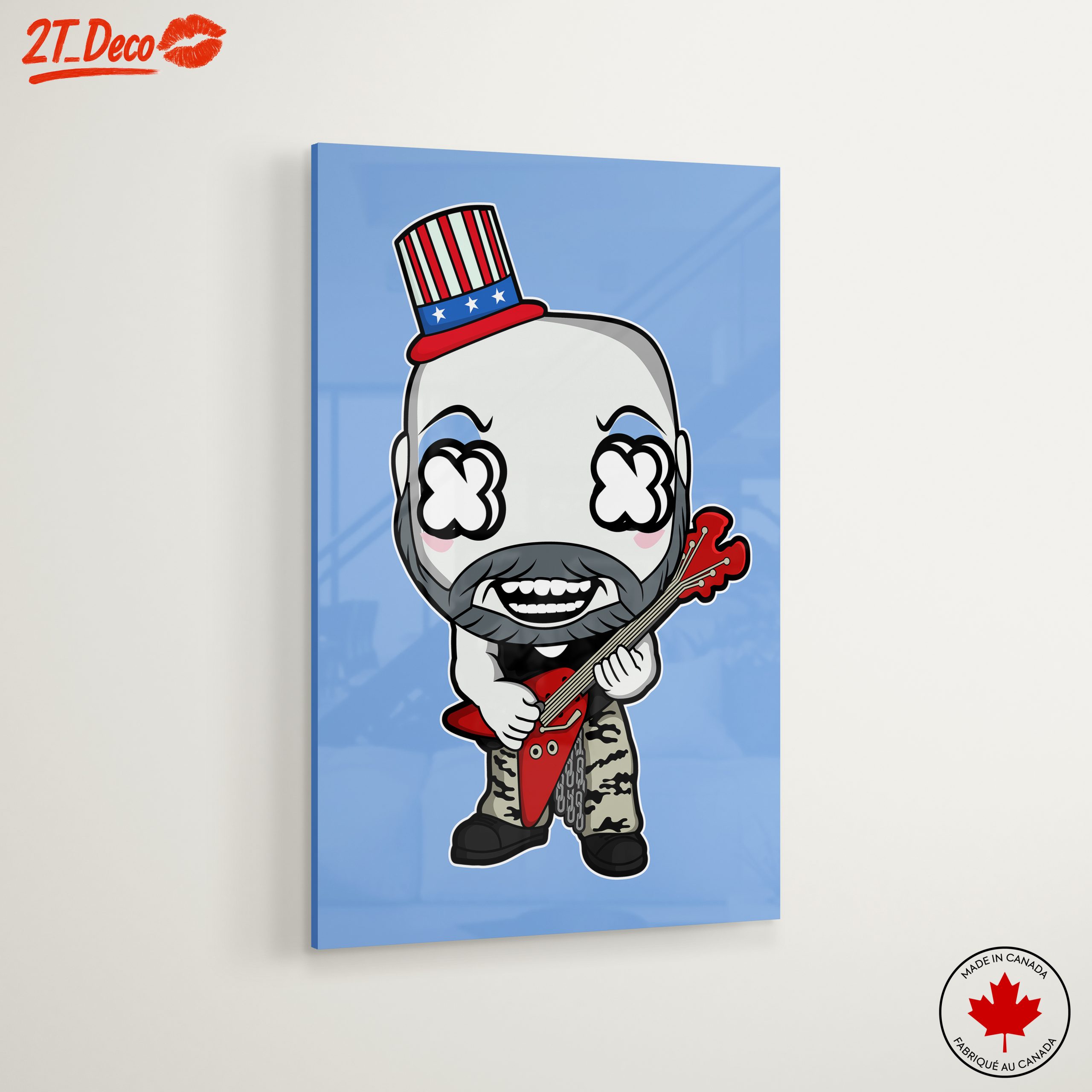 Stylized Rock Music Character Artwork - Image 6