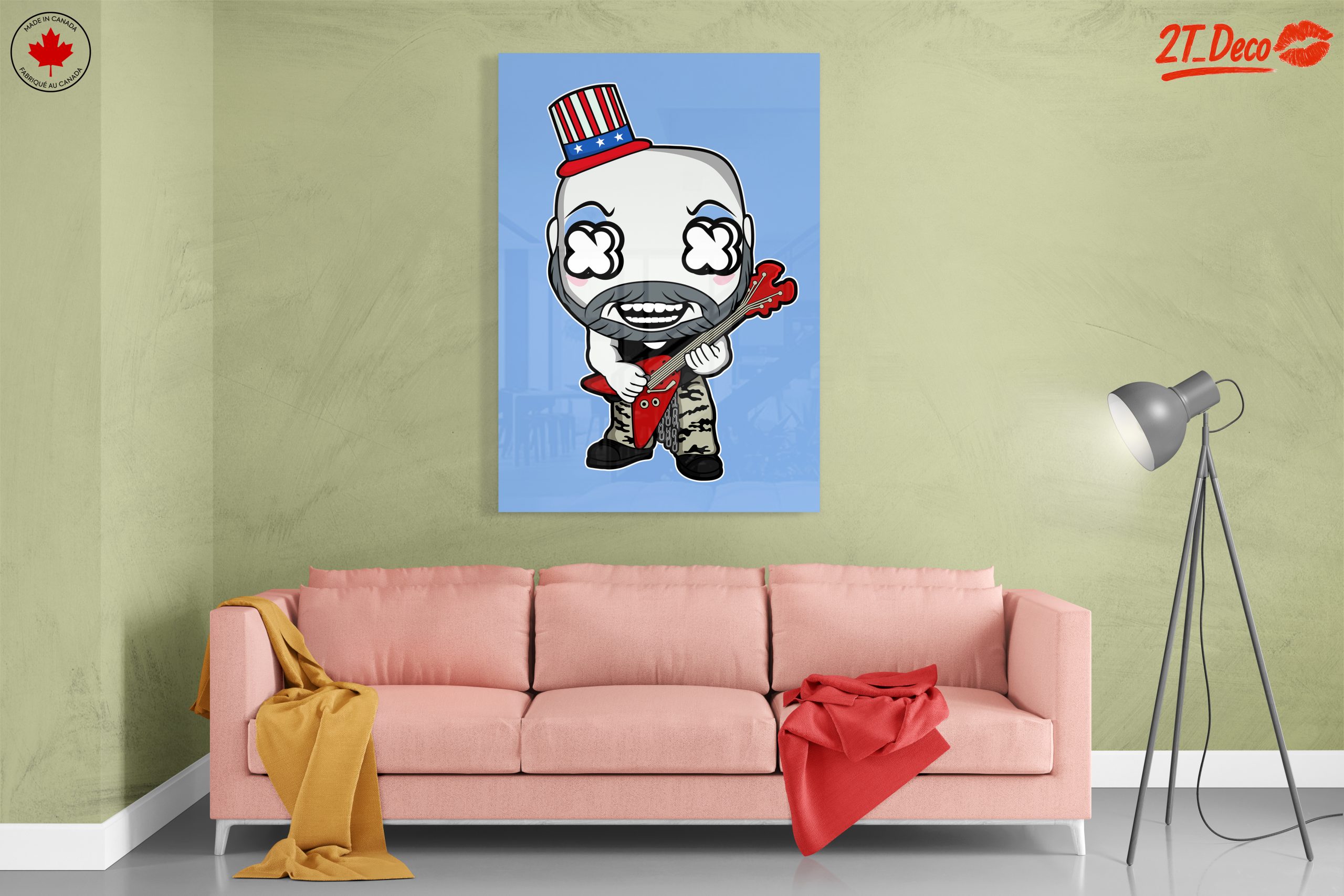 Stylized Rock Music Character Artwork - Image 7