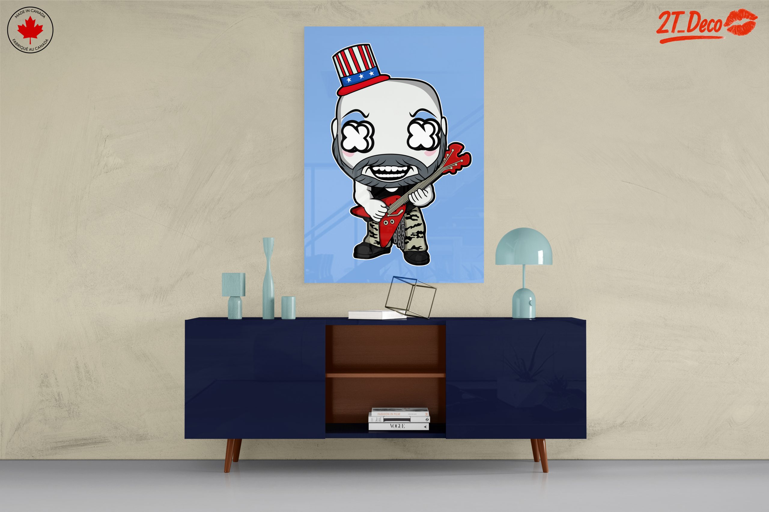 Stylized Rock Music Character Artwork - Image 8