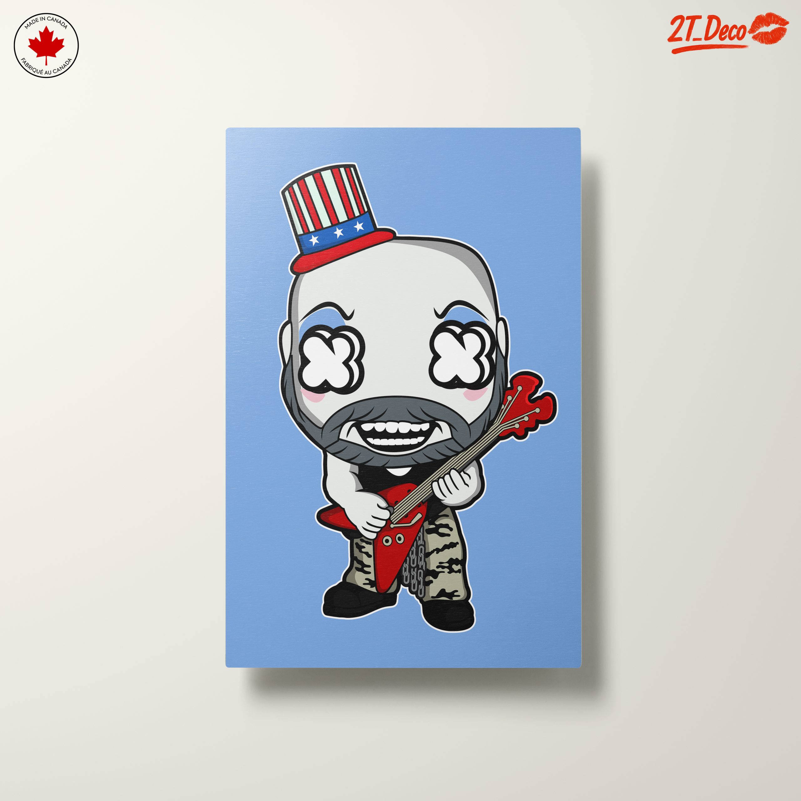 Stylized Rock Music Character Artwork - Image 10