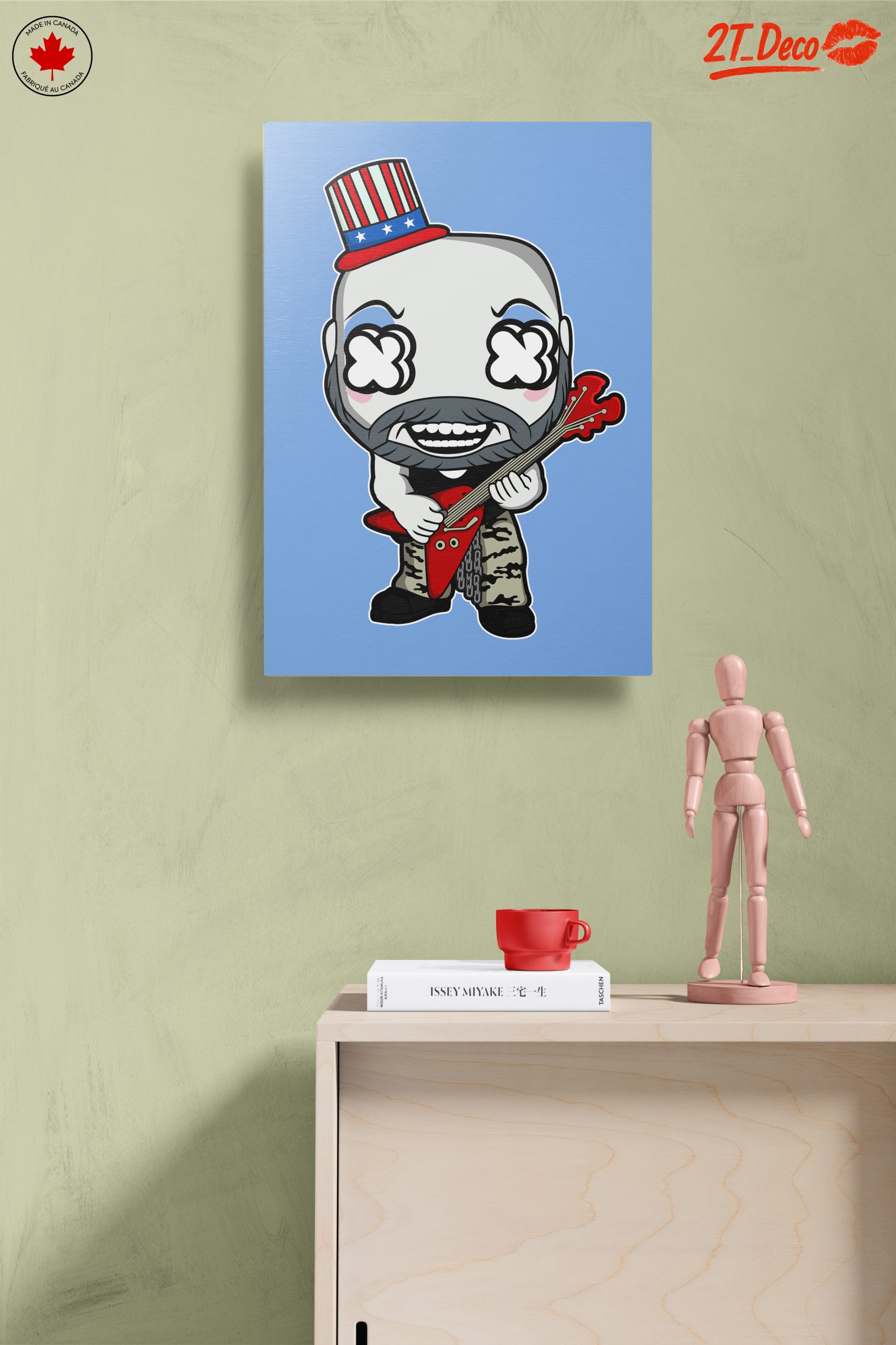 Stylized Rock Music Character Artwork - Image 14