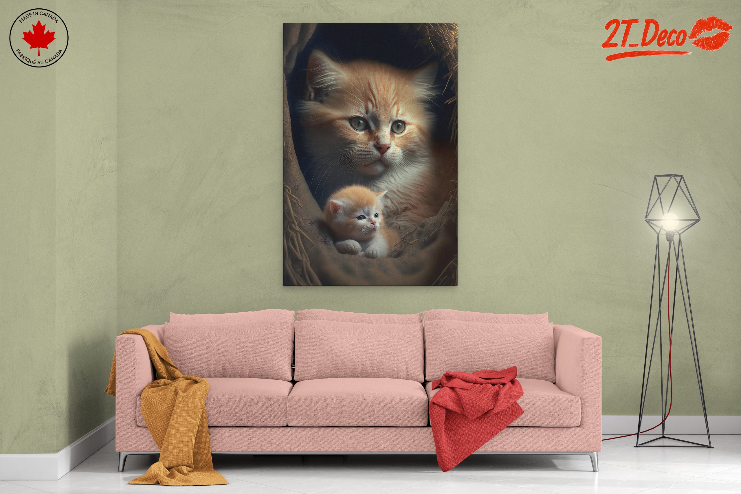 Realistic Portrait of Adorable Kittens - Image 2