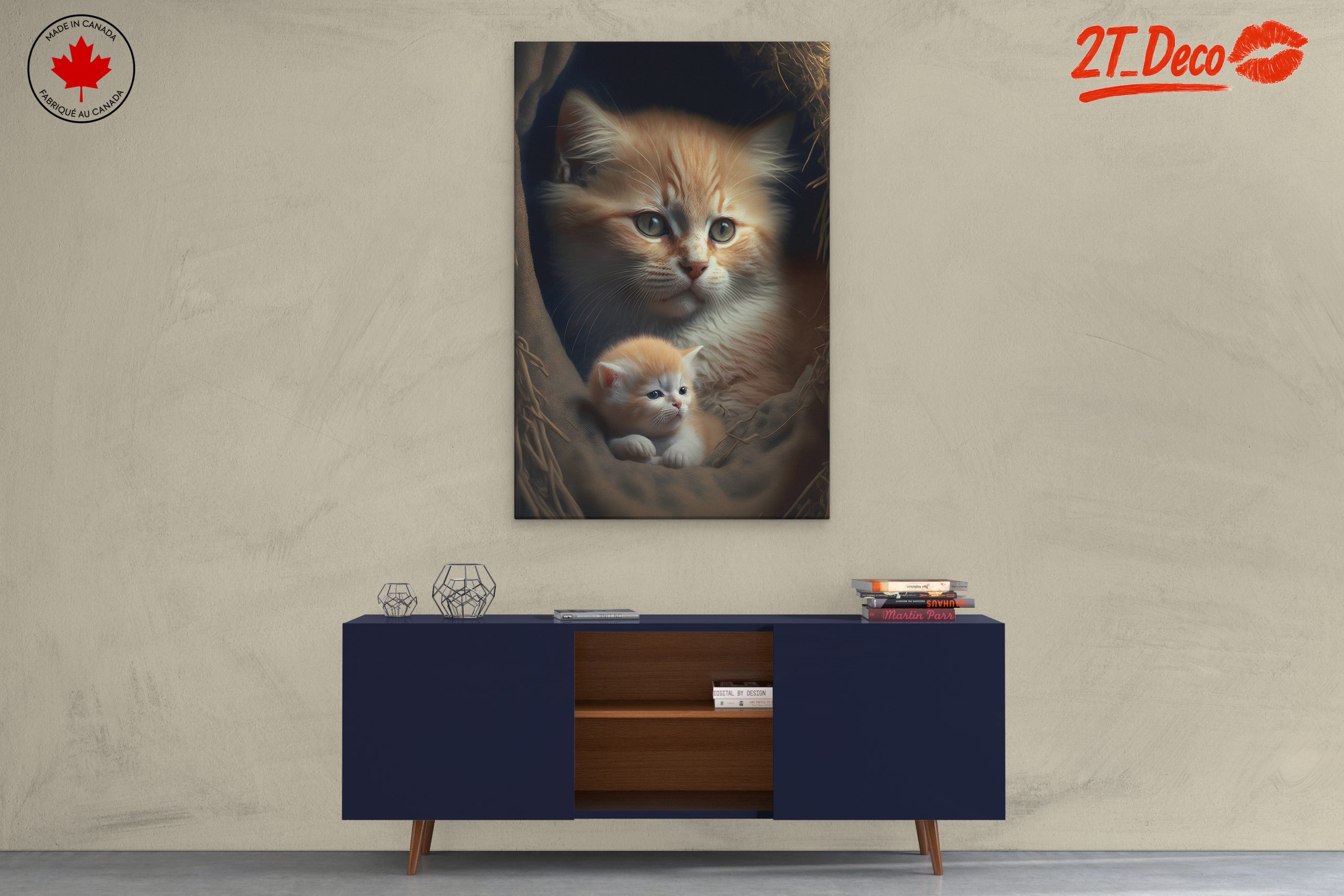 Realistic Portrait of Adorable Kittens - Image 3