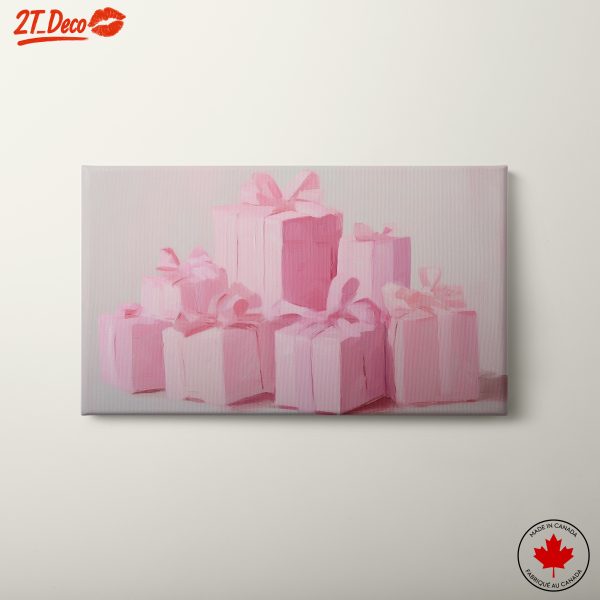 Charming Gift Boxes in Soft Pink