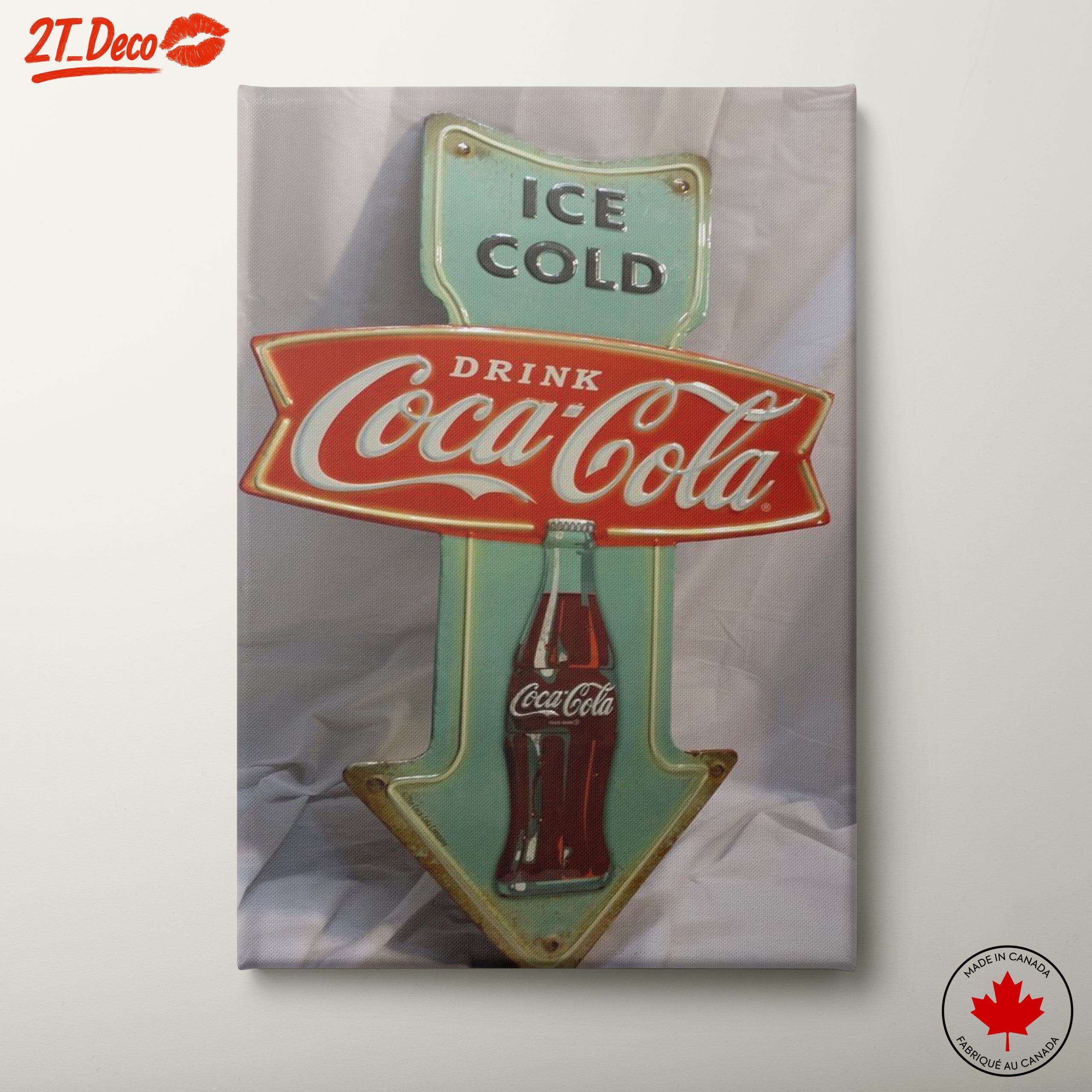 Vintage Coca-Cola Advertising Sign