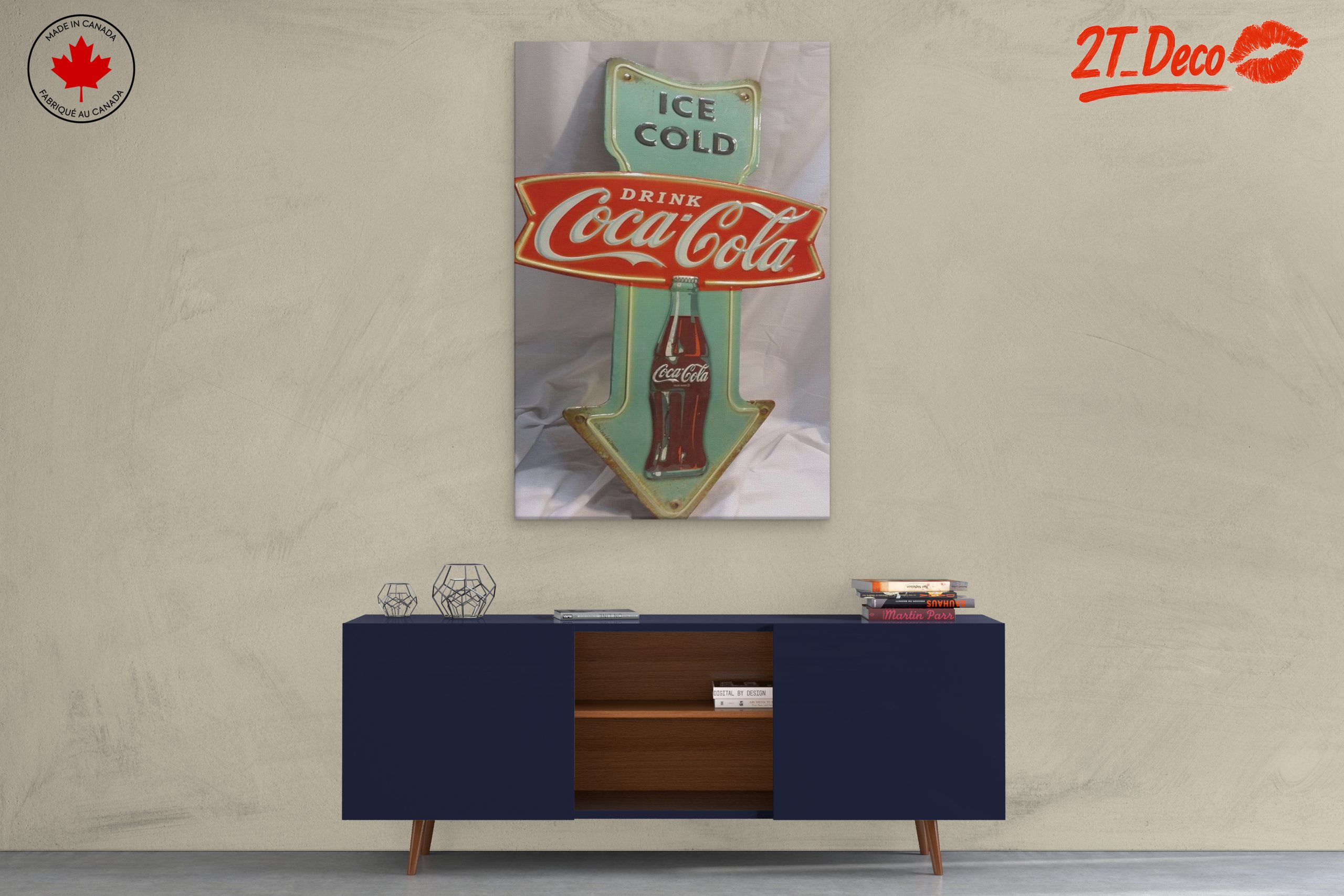 Vintage Coca-Cola Advertising Sign - Image 3