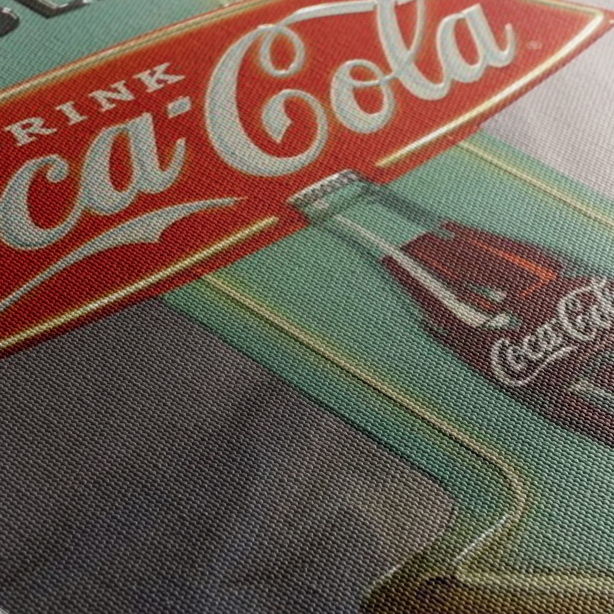 Vintage Coca-Cola Advertising Sign - Image 5