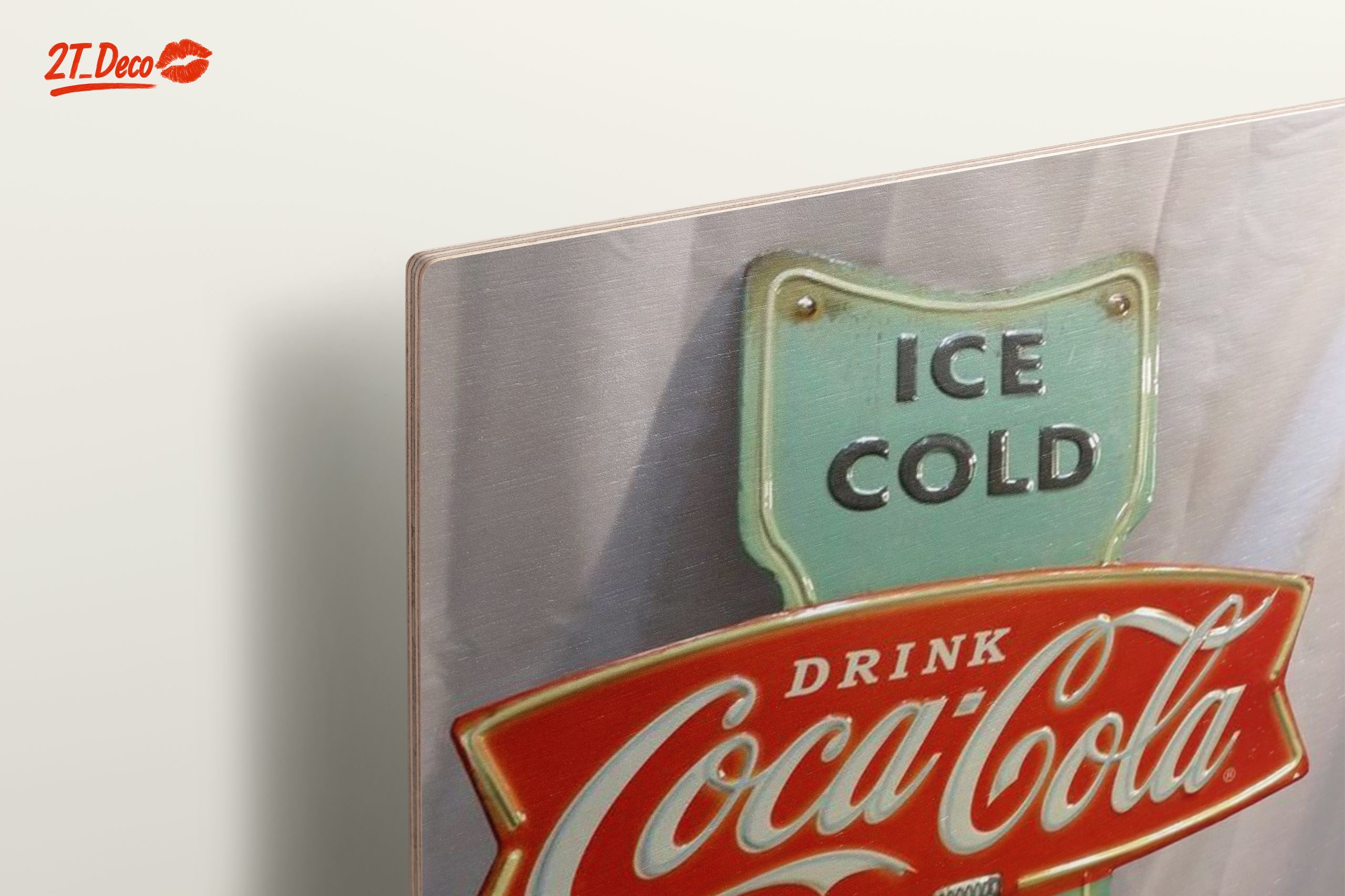 Vintage Coca-Cola Advertising Sign - Image 15