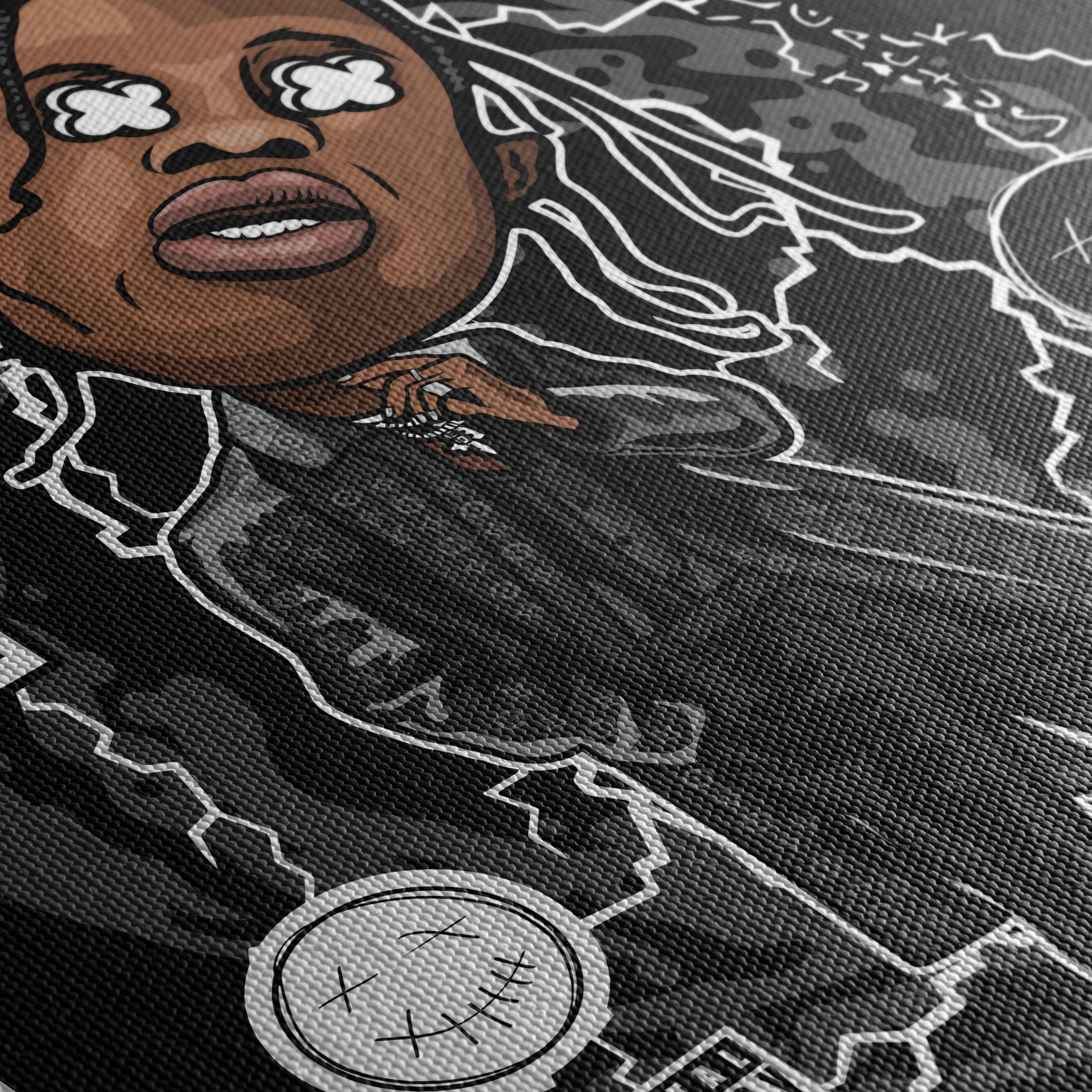 Stylized Hip Hop Character Artwork - Image 5