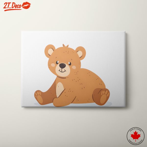 Cartoon Bear Illustration for Kids
