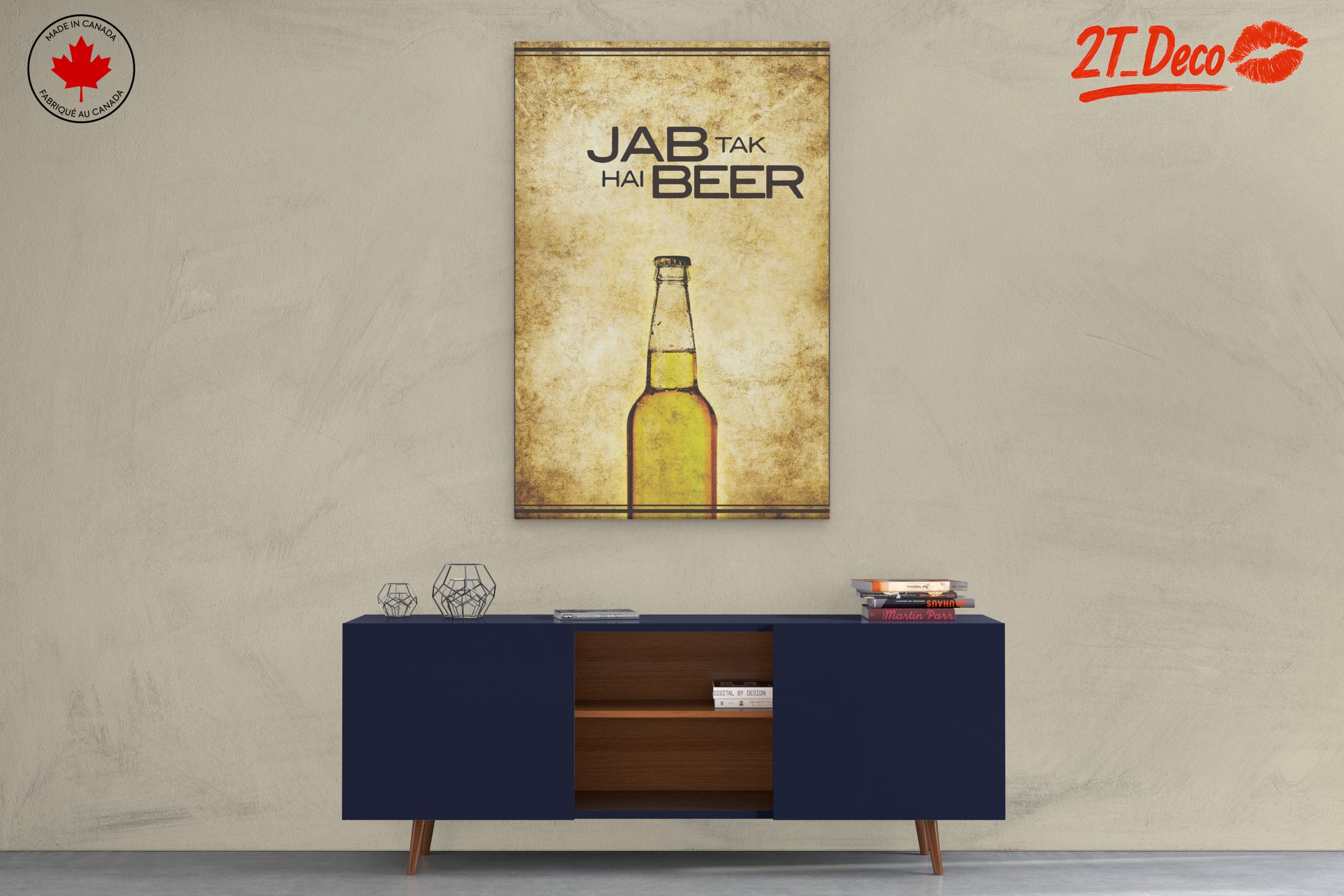 Jab Tak Hai Beer Wall Art - Image 3