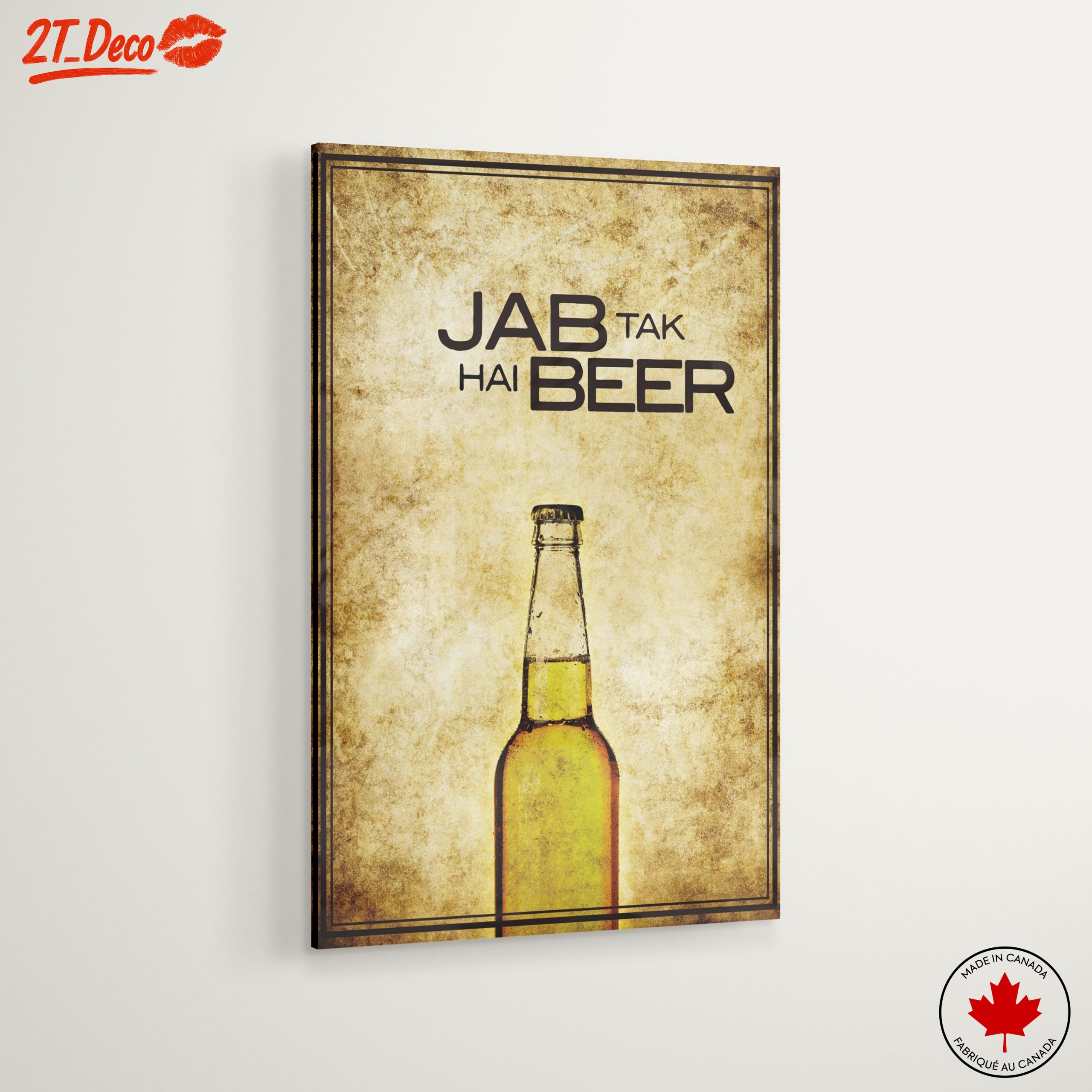 Jab Tak Hai Beer Wall Art - Image 6
