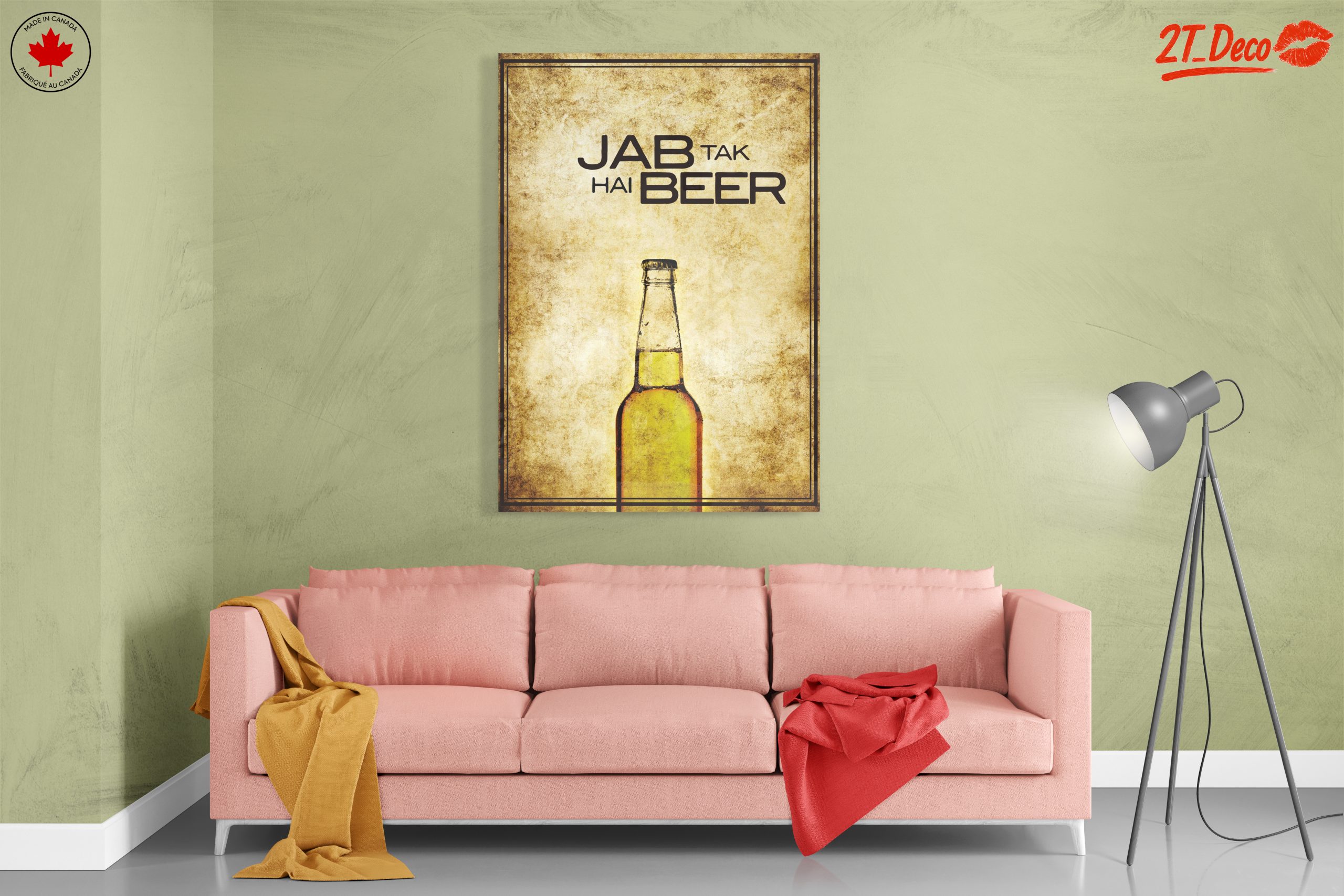 Jab Tak Hai Beer Wall Art - Image 7