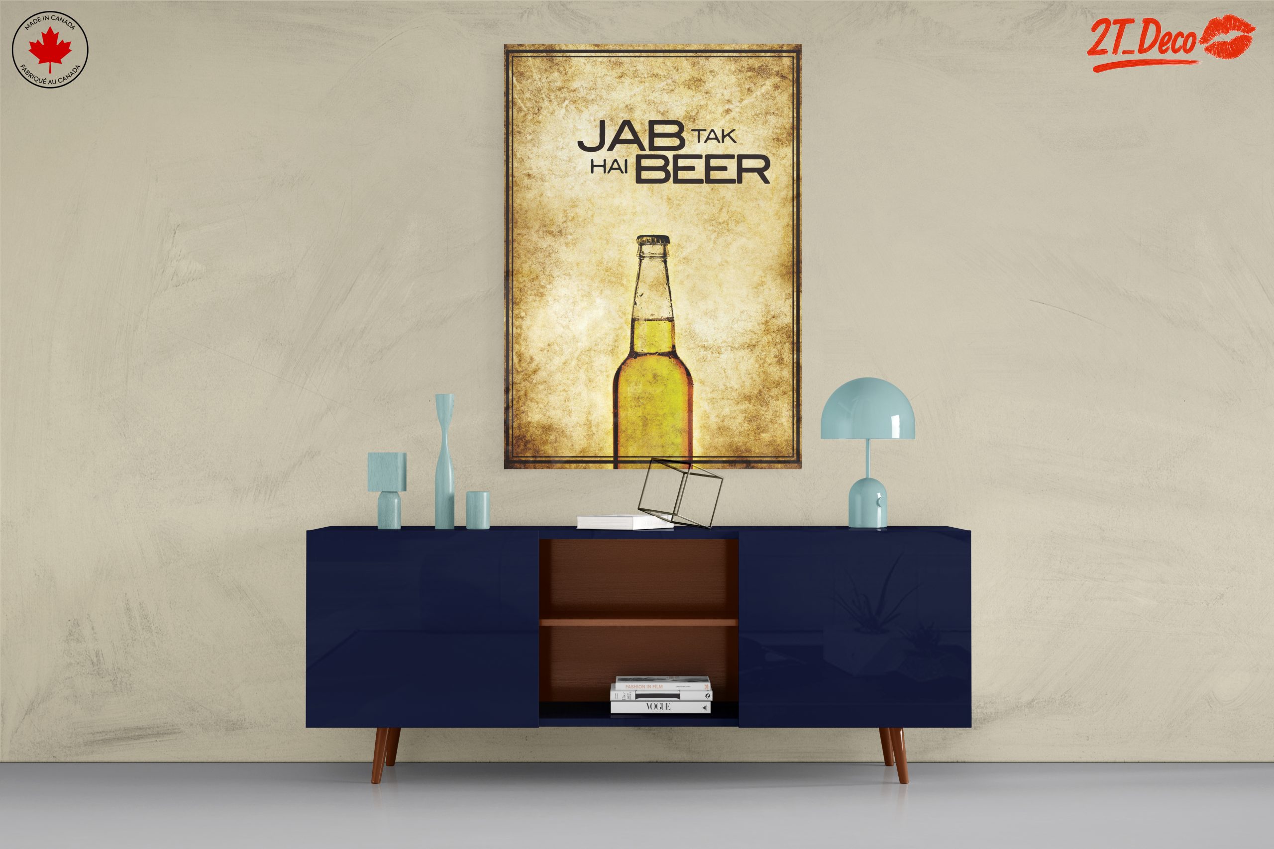 Jab Tak Hai Beer Wall Art - Image 8