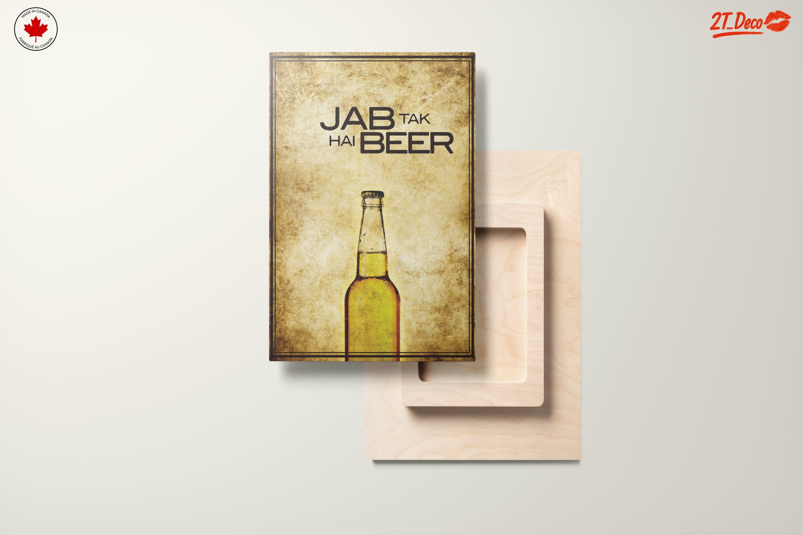 Jab Tak Hai Beer Wall Art - Image 11