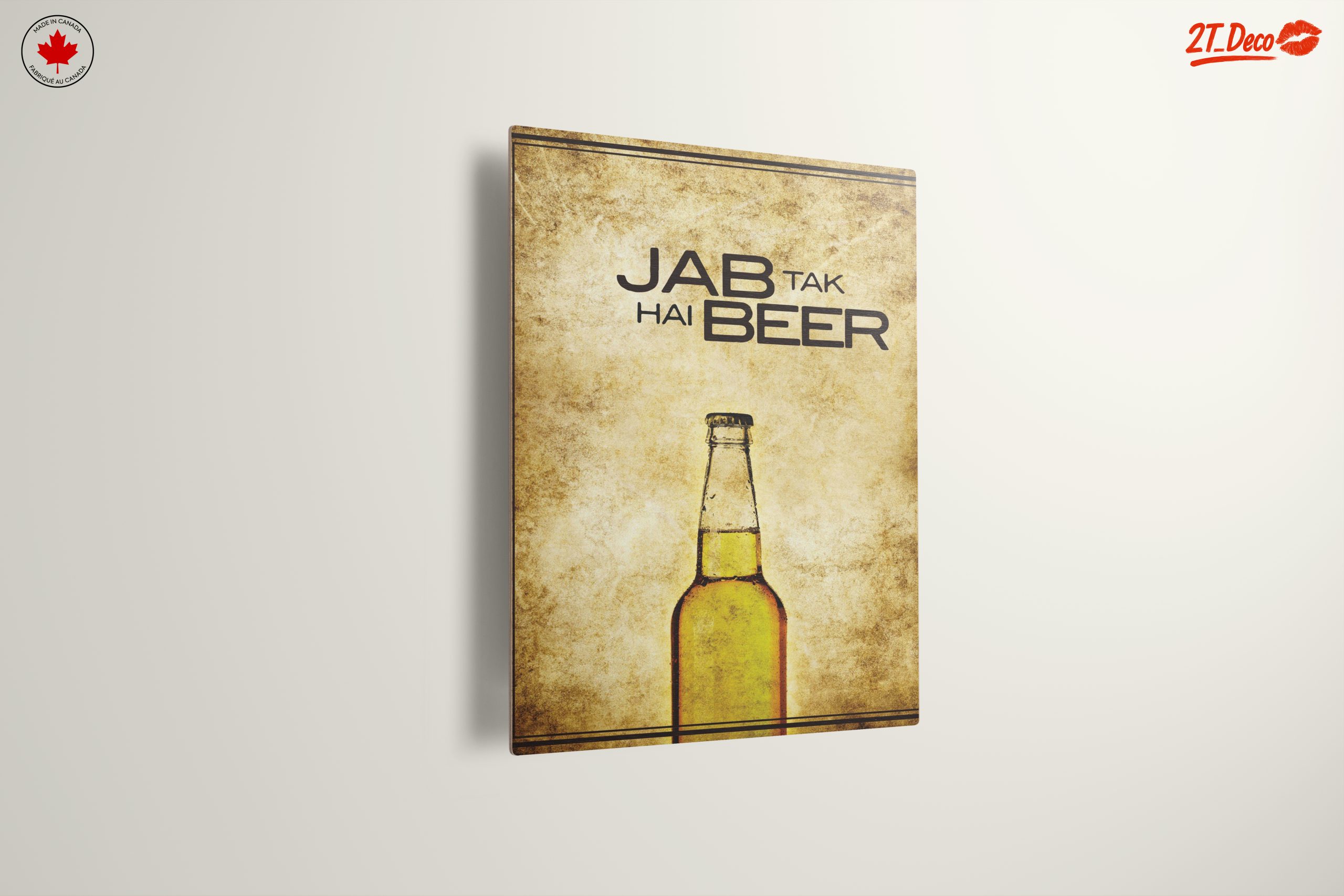 Jab Tak Hai Beer Wall Art - Image 13