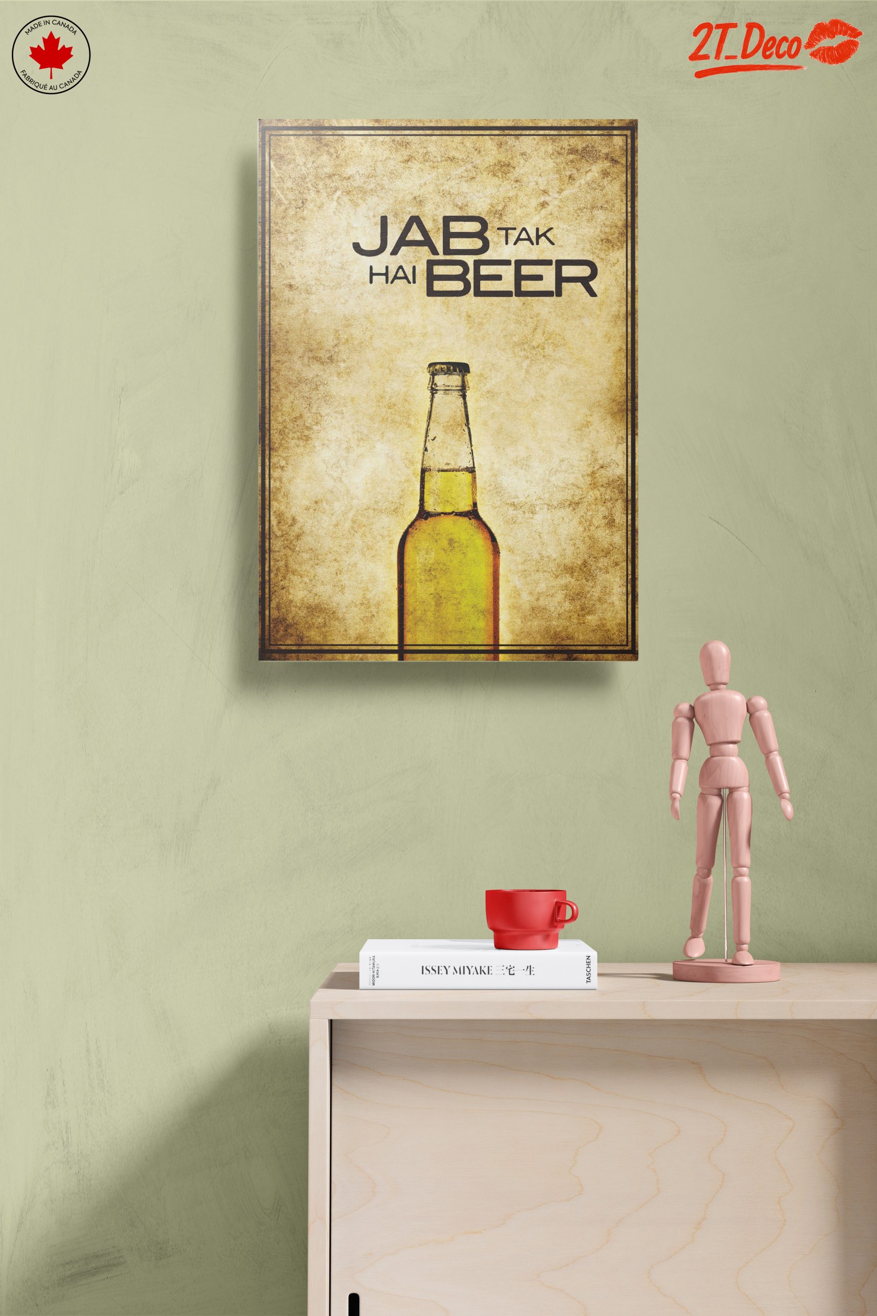 Jab Tak Hai Beer Wall Art - Image 14