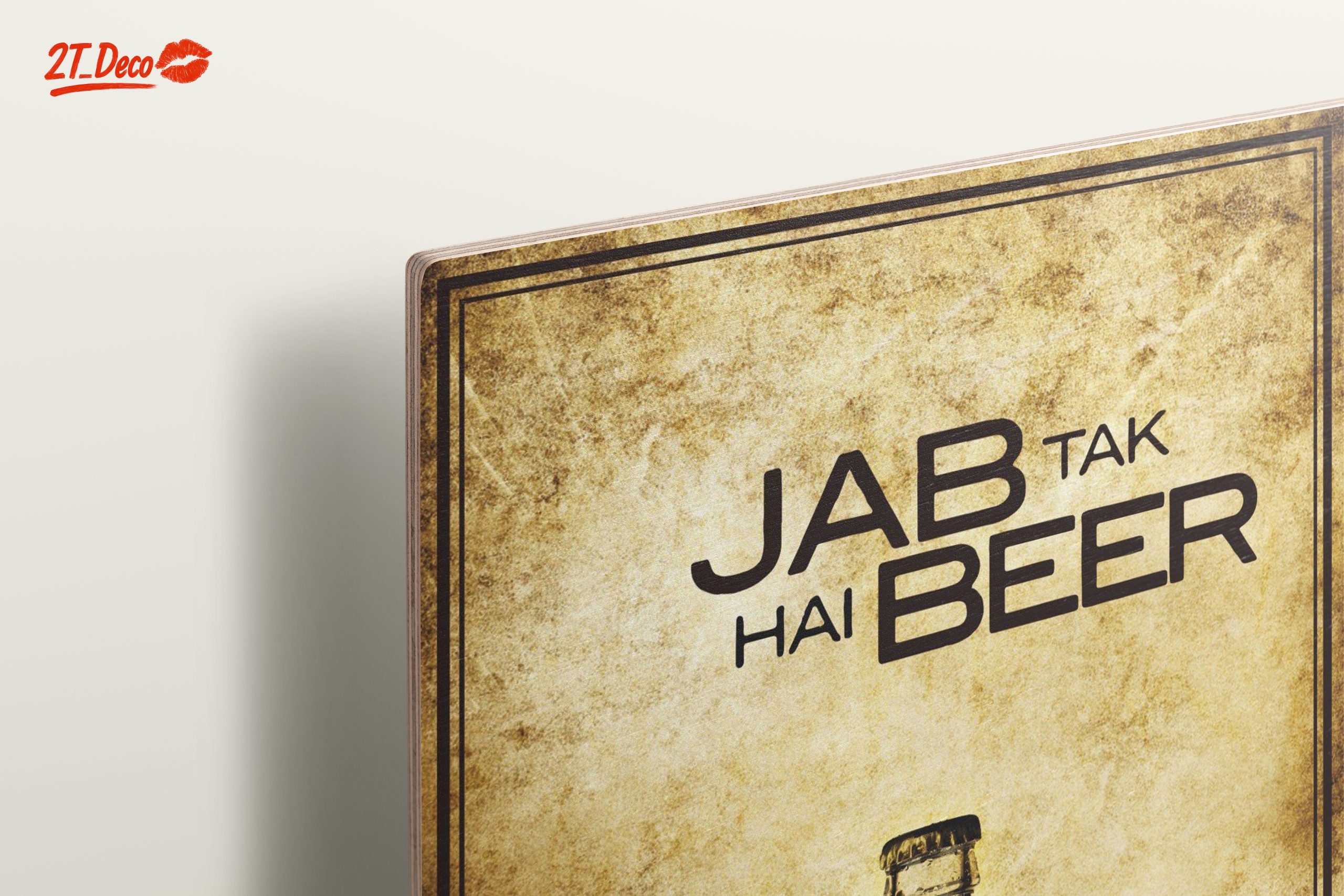 Jab Tak Hai Beer Wall Art - Image 15