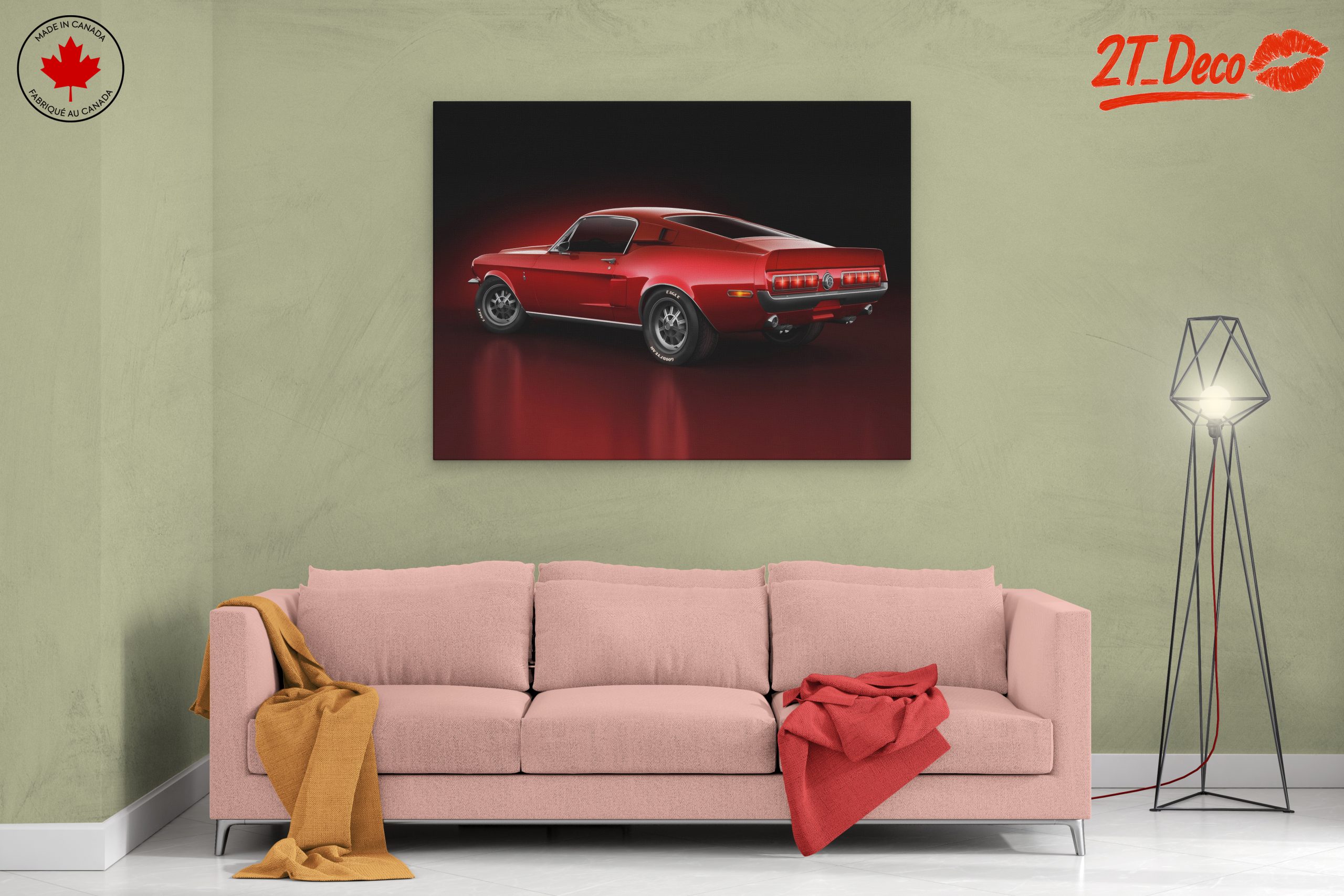 Stunning Classic Car Wall Art - Image 2