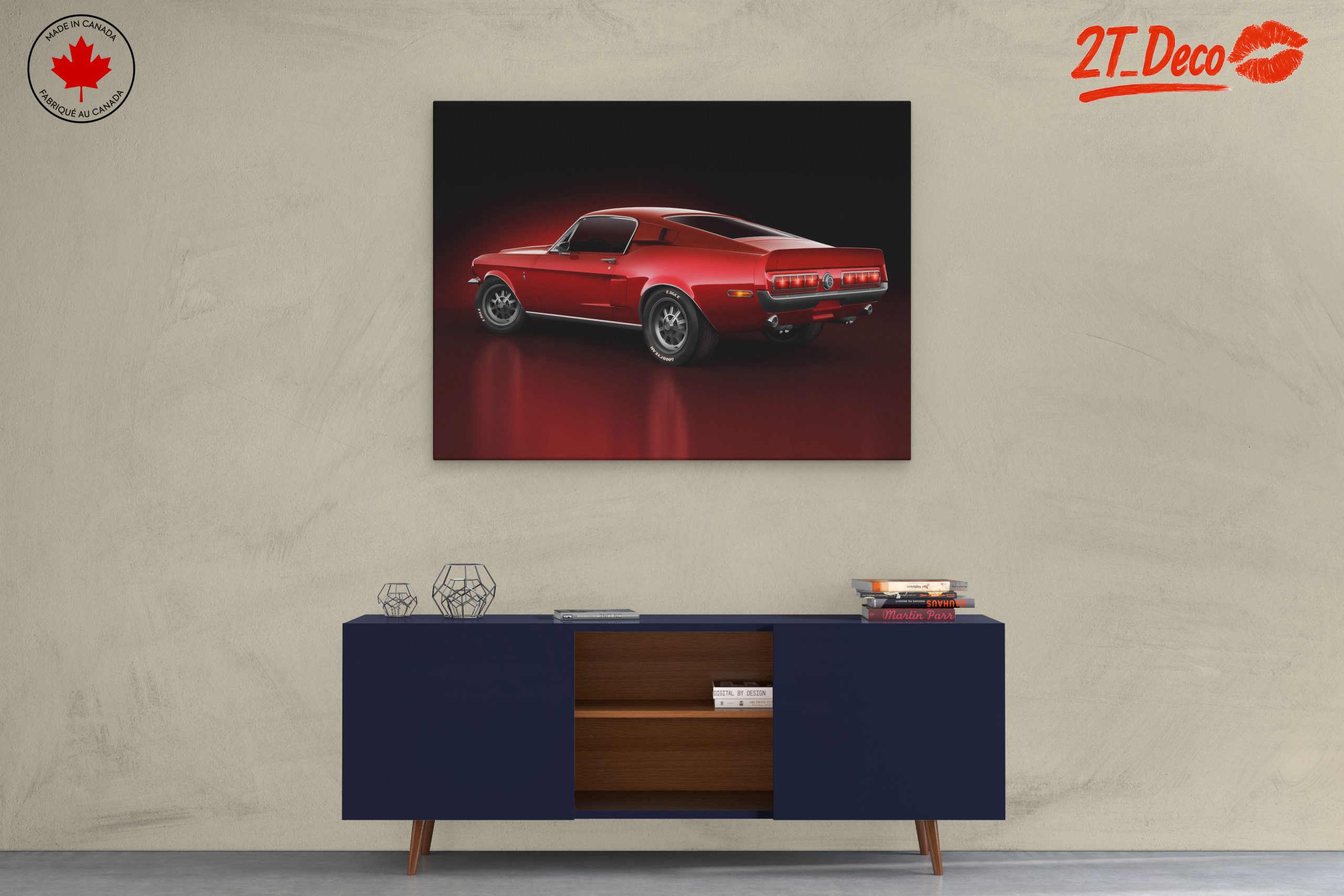 Stunning Classic Car Wall Art - Image 3