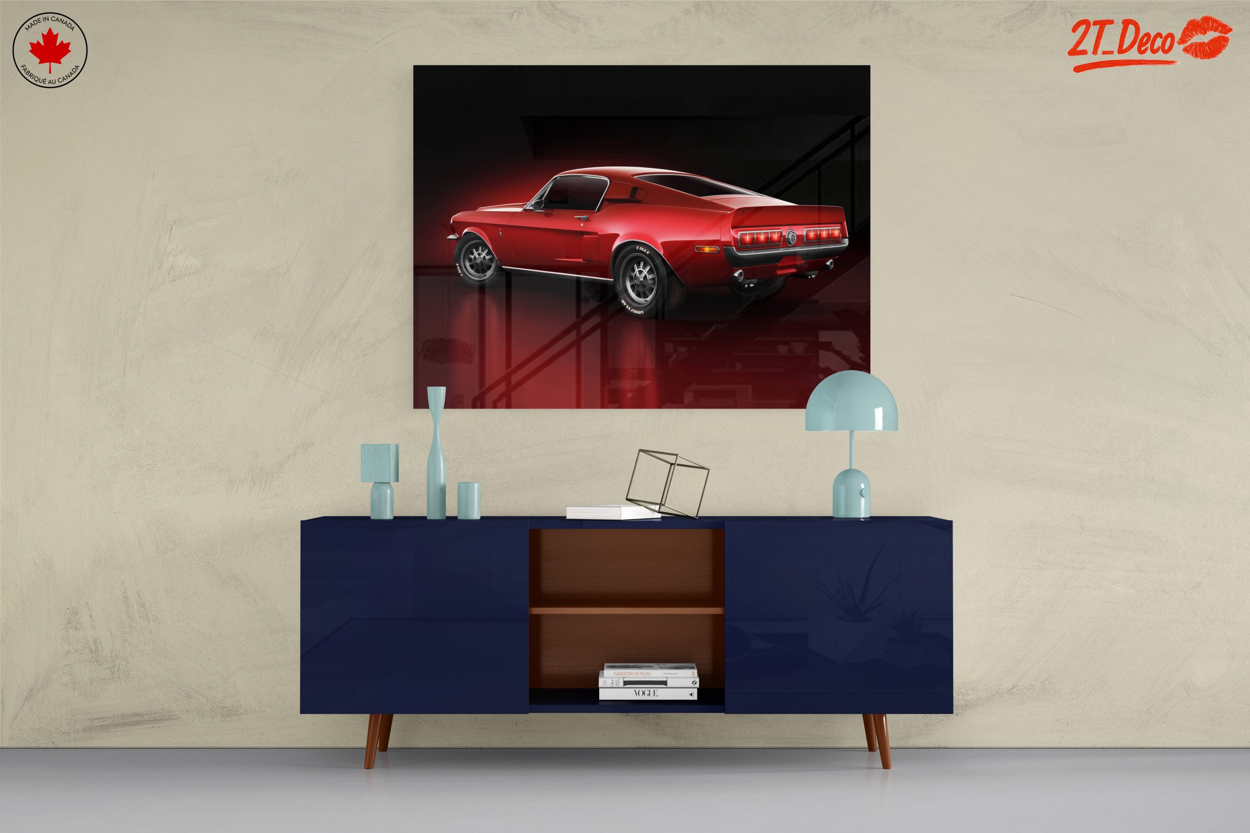 Stunning Classic Car Wall Art - Image 8