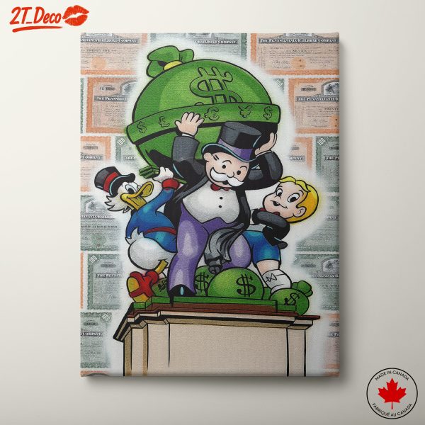 Wealthy Characters in Illustrated