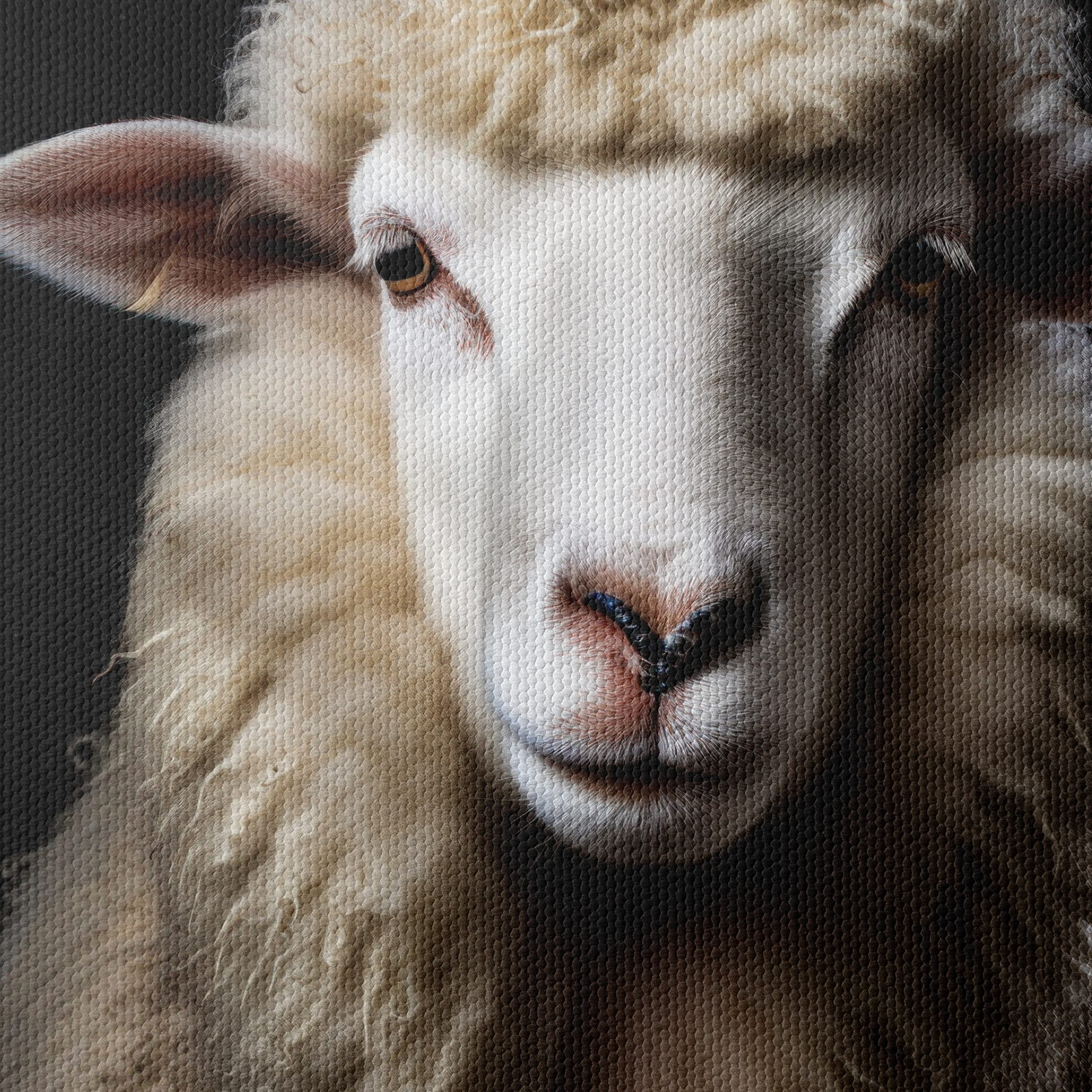Artistic Portrait of a Sheep - Image 4