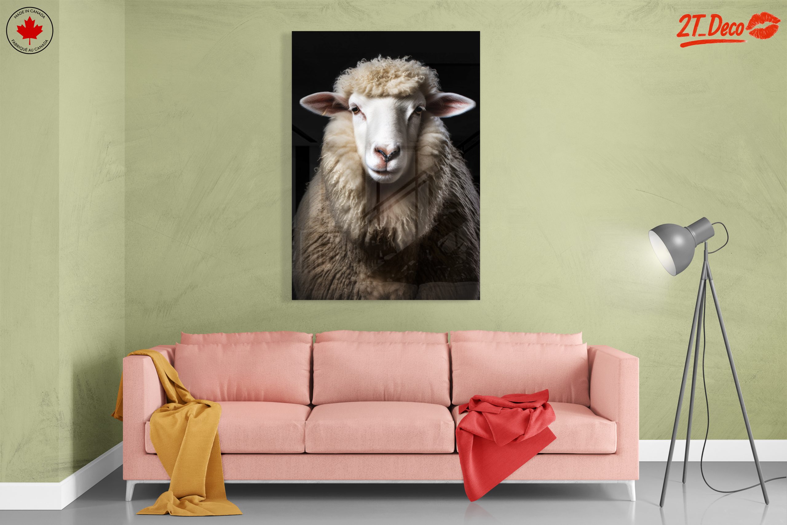 Artistic Portrait of a Sheep - Image 7